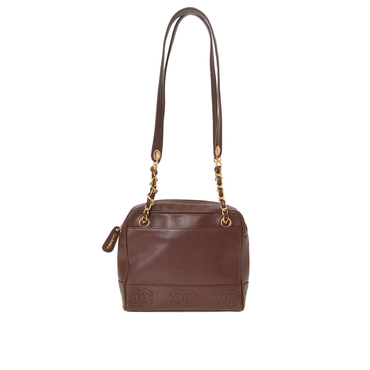 Triple Coco Chain Tote Bag