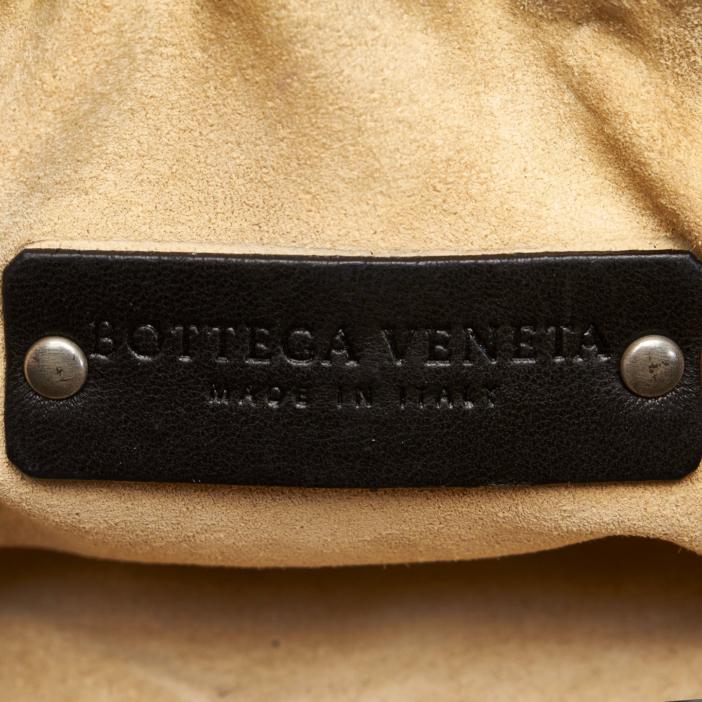 Intrecciato Leather Boston Bag
