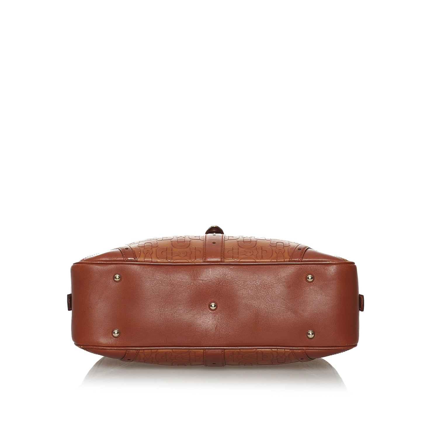 Horsebit Leather Handbag