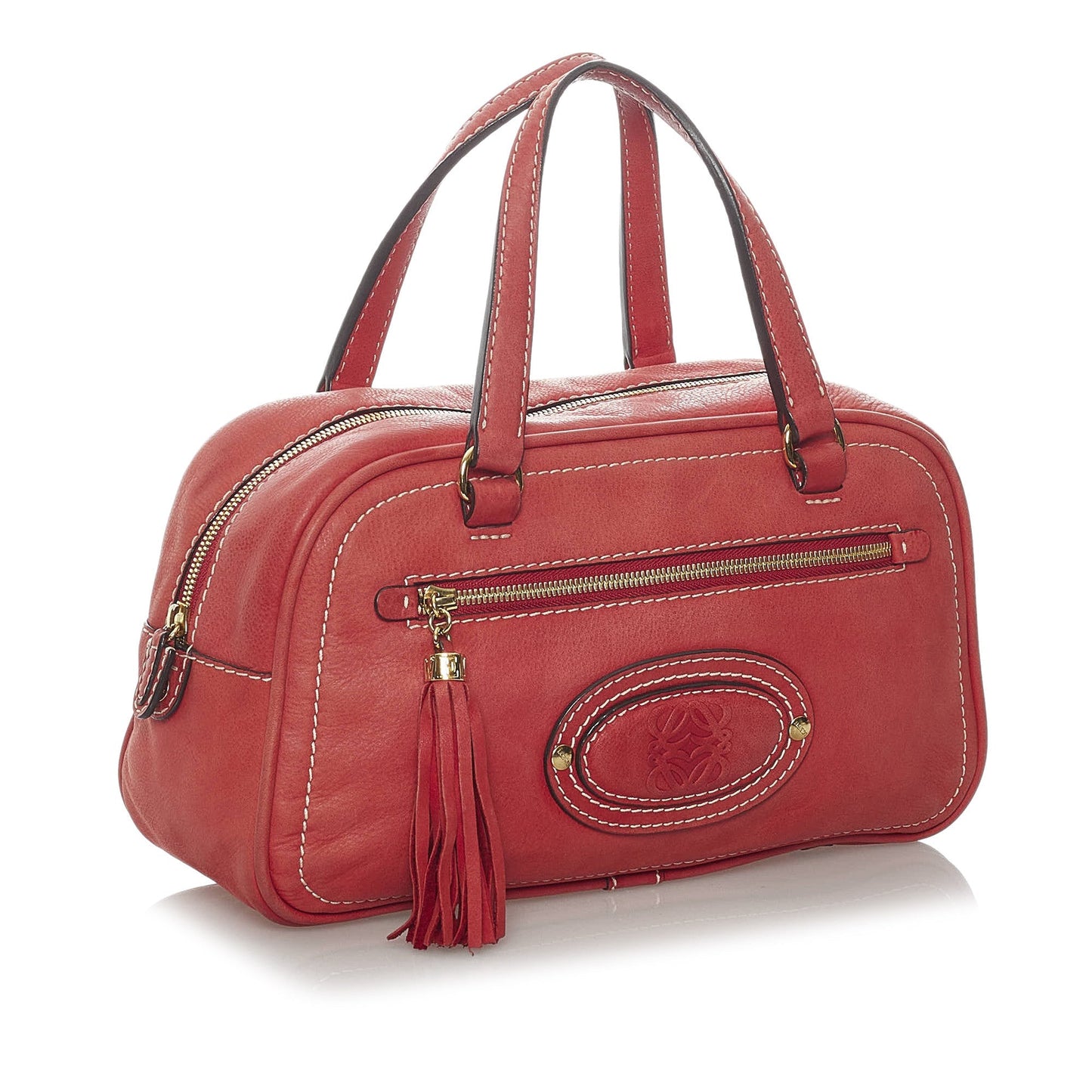 Anagram Leather Handbag