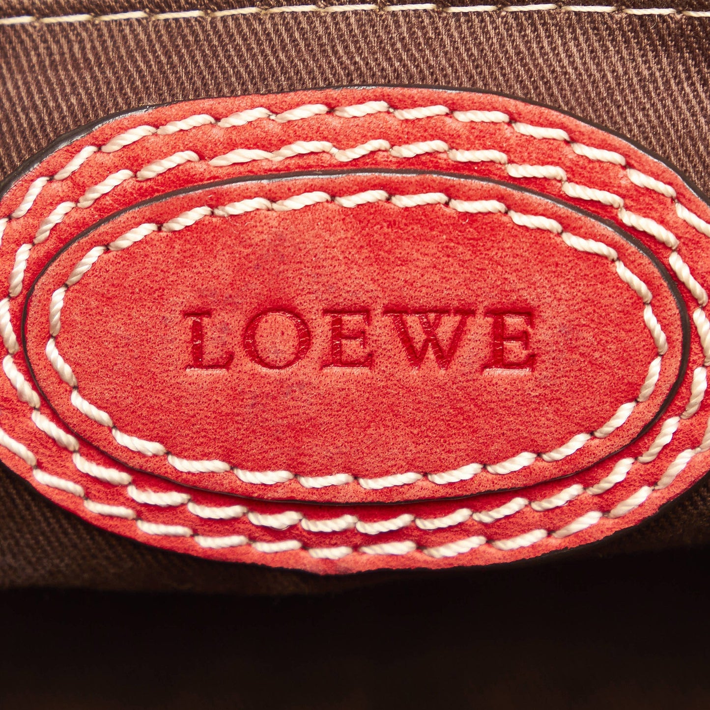 Anagram Leather Handbag