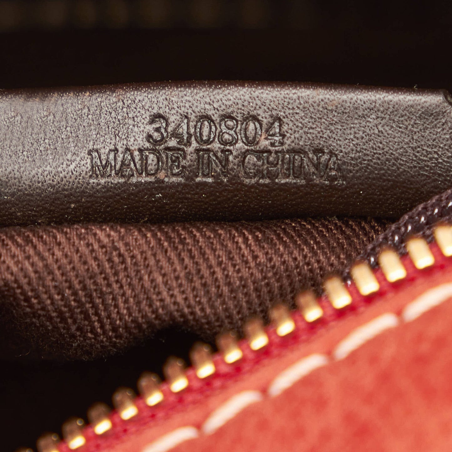 Anagram Leather Handbag