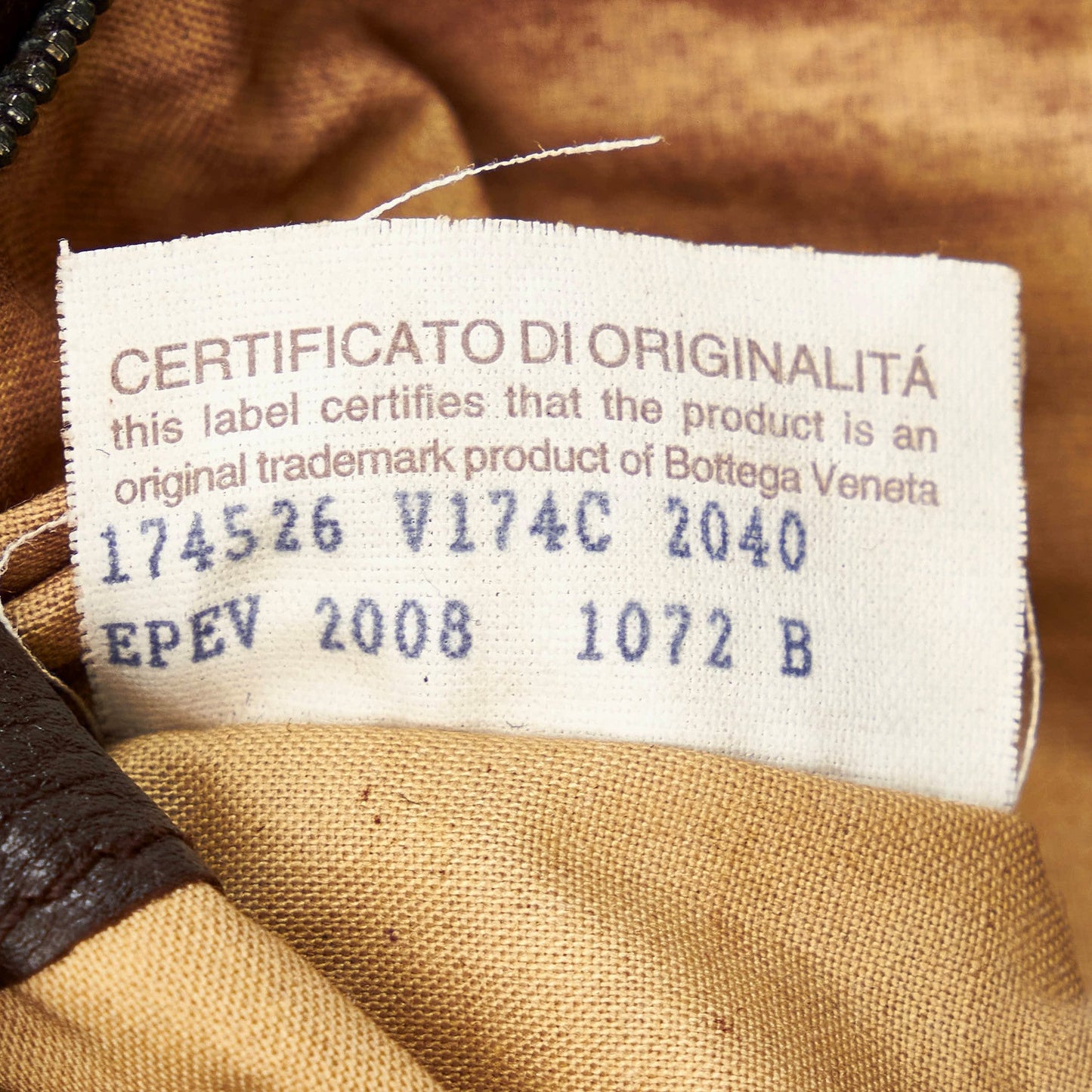 Intrecciato Leather Handbag
