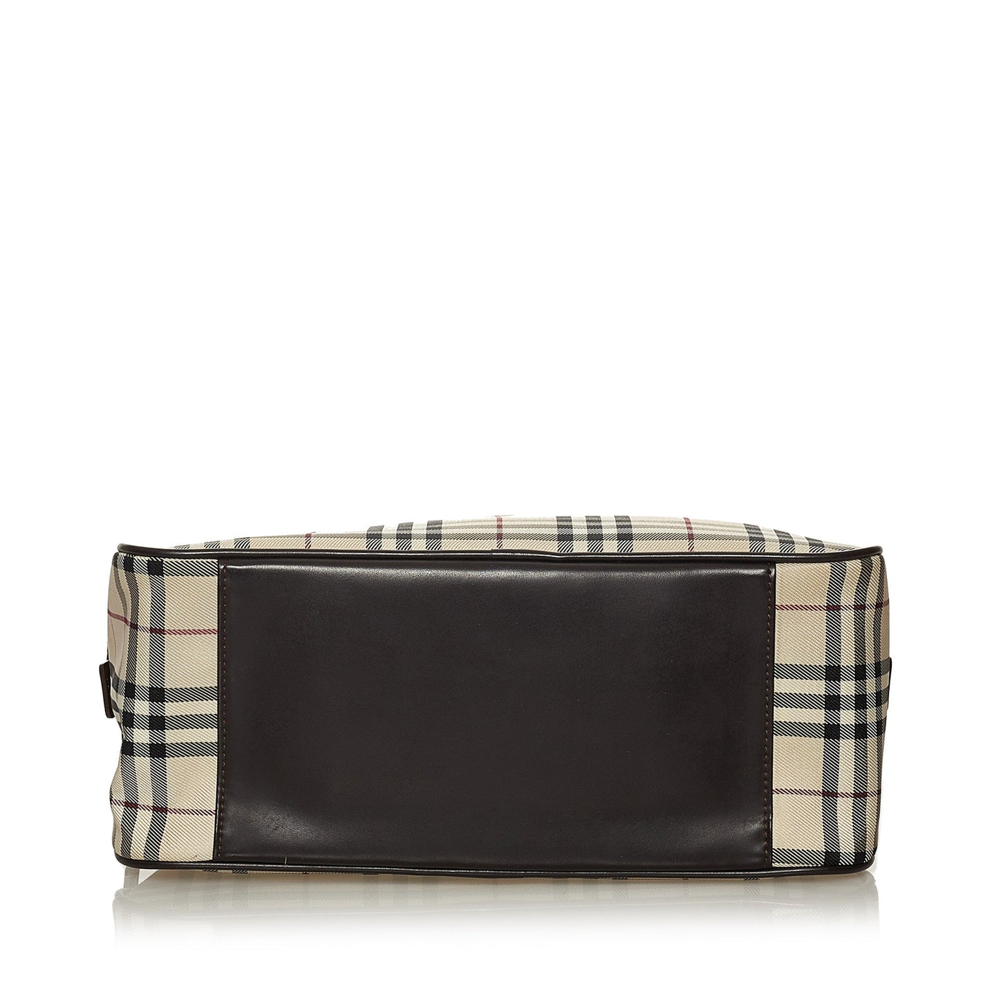 House Check Canvas Handbag