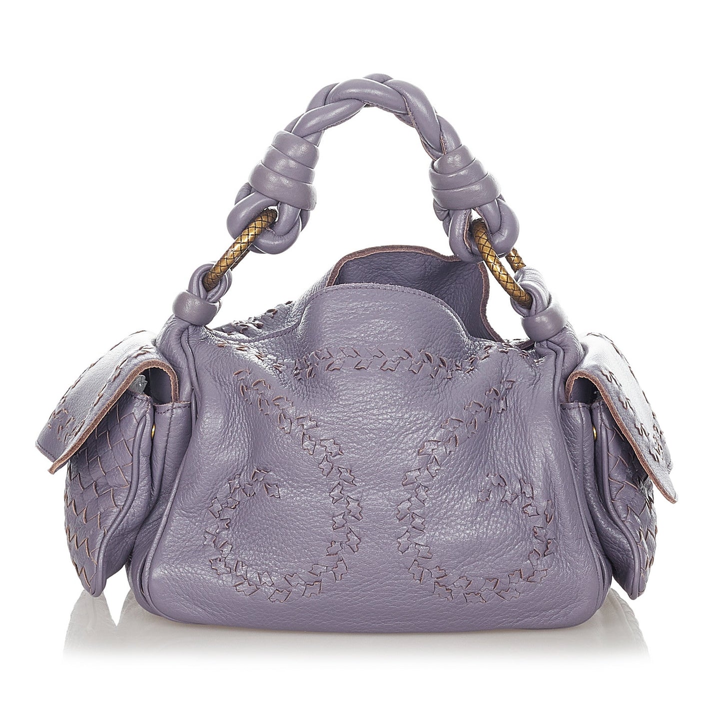 Intrecciato Leather Handbag