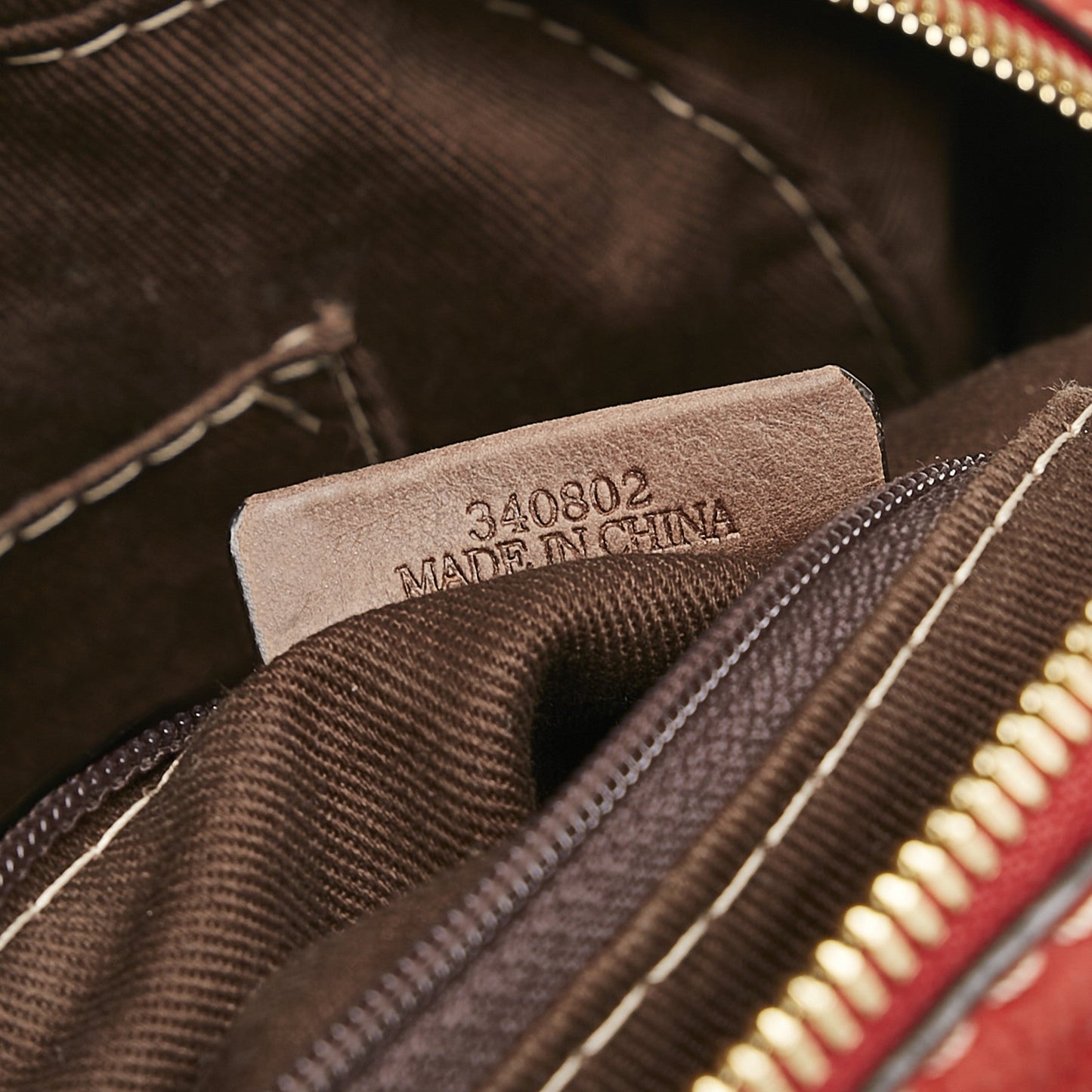 Anagram Leather Handbag