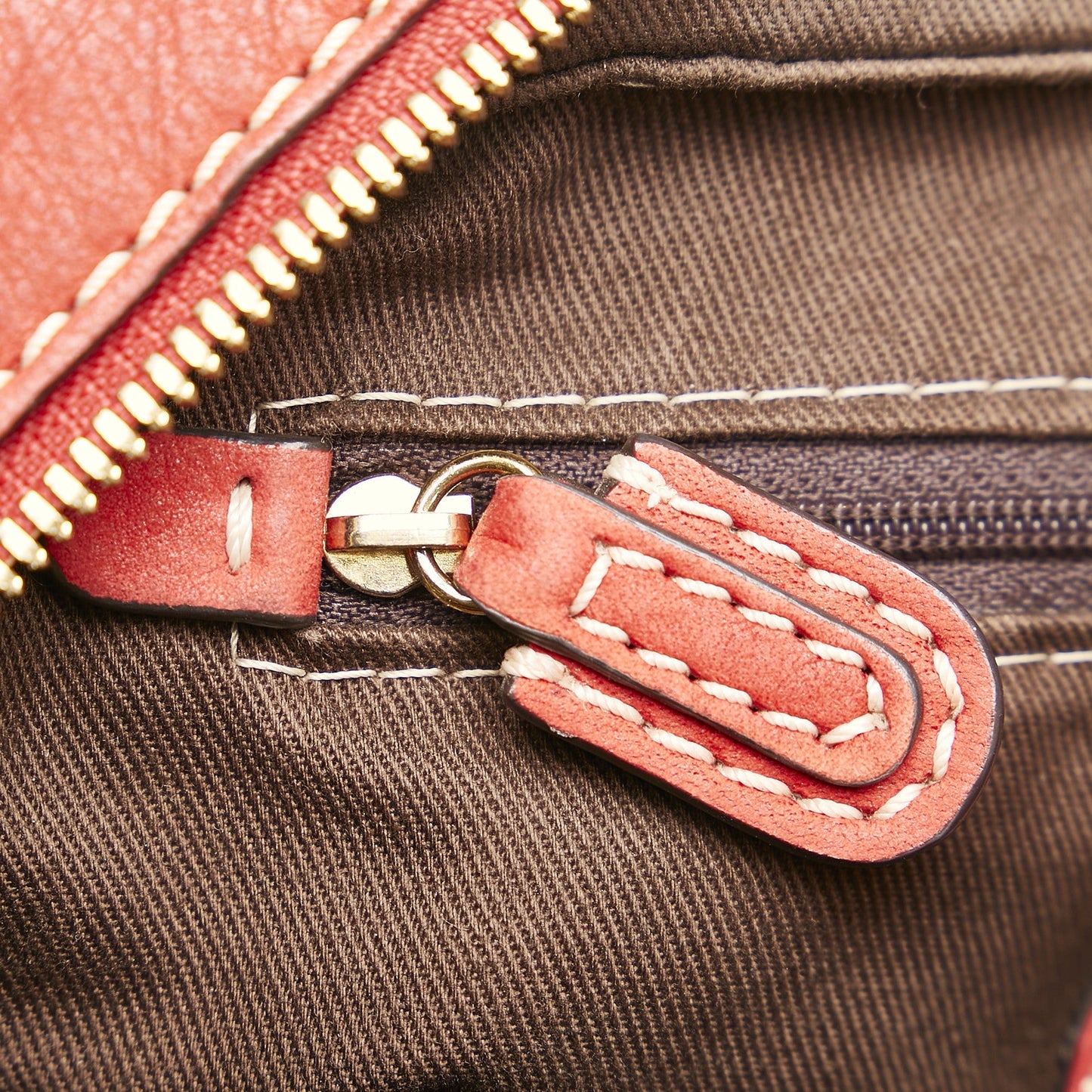 Anagram Leather Handbag