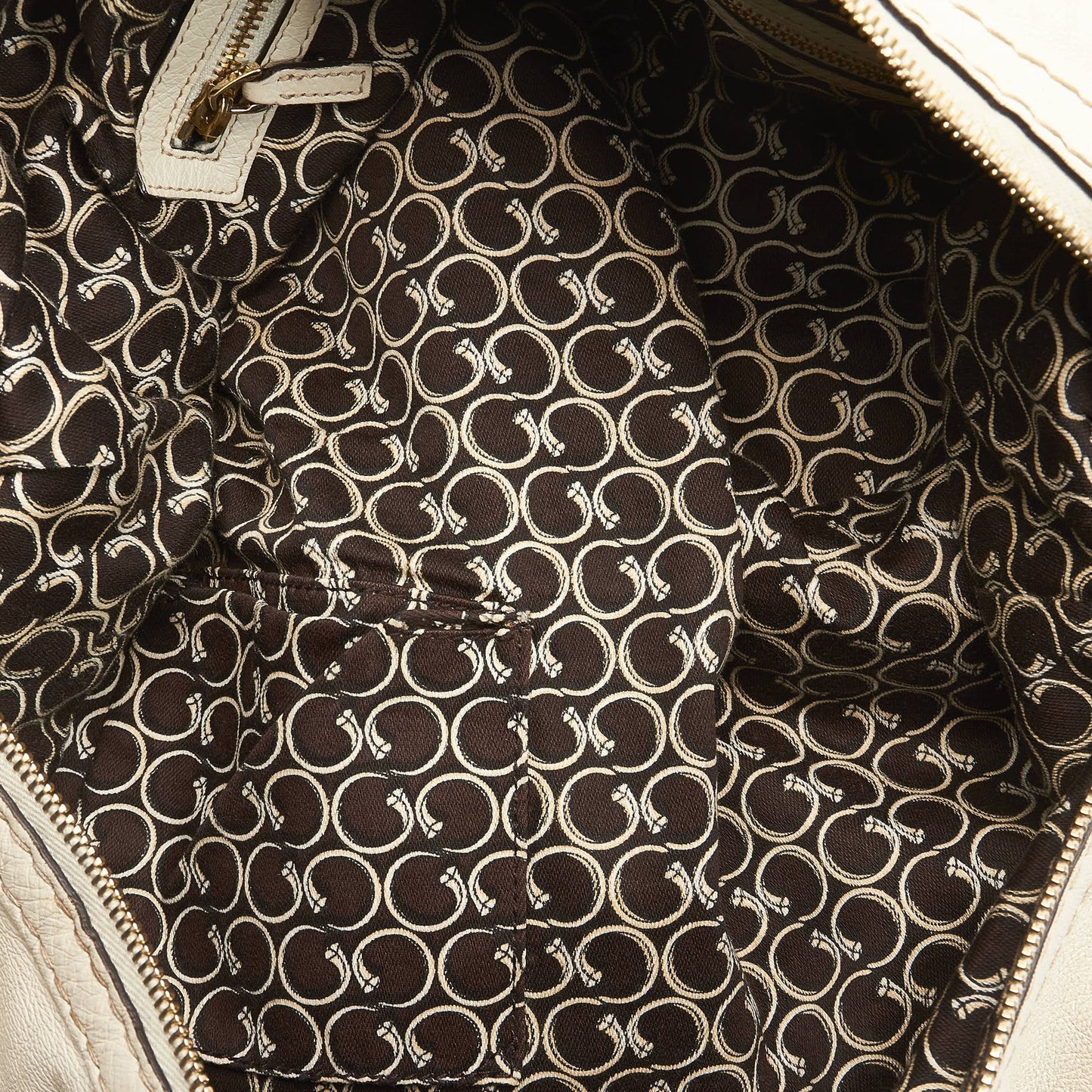 Horsebit Nail Leather Handbag