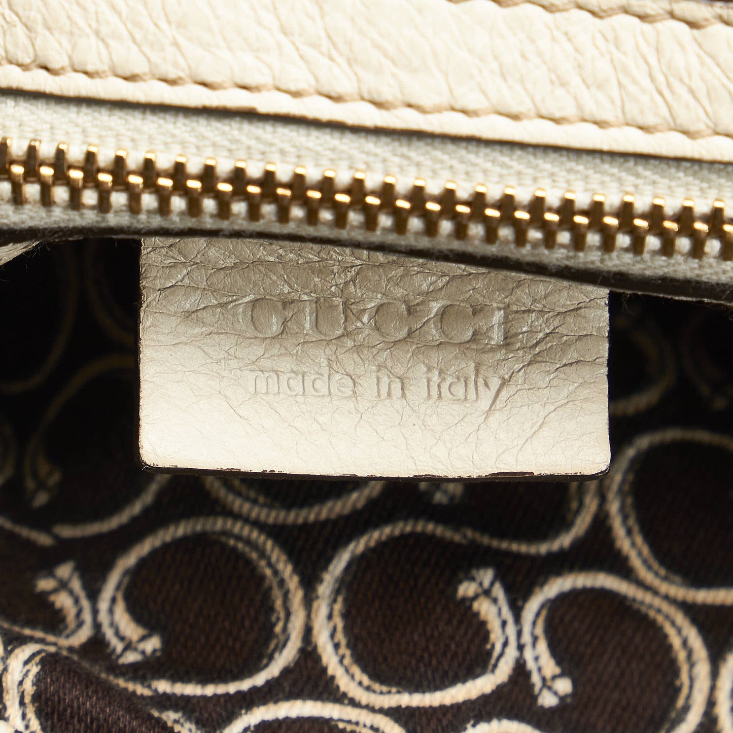 Horsebit Nail Leather Handbag