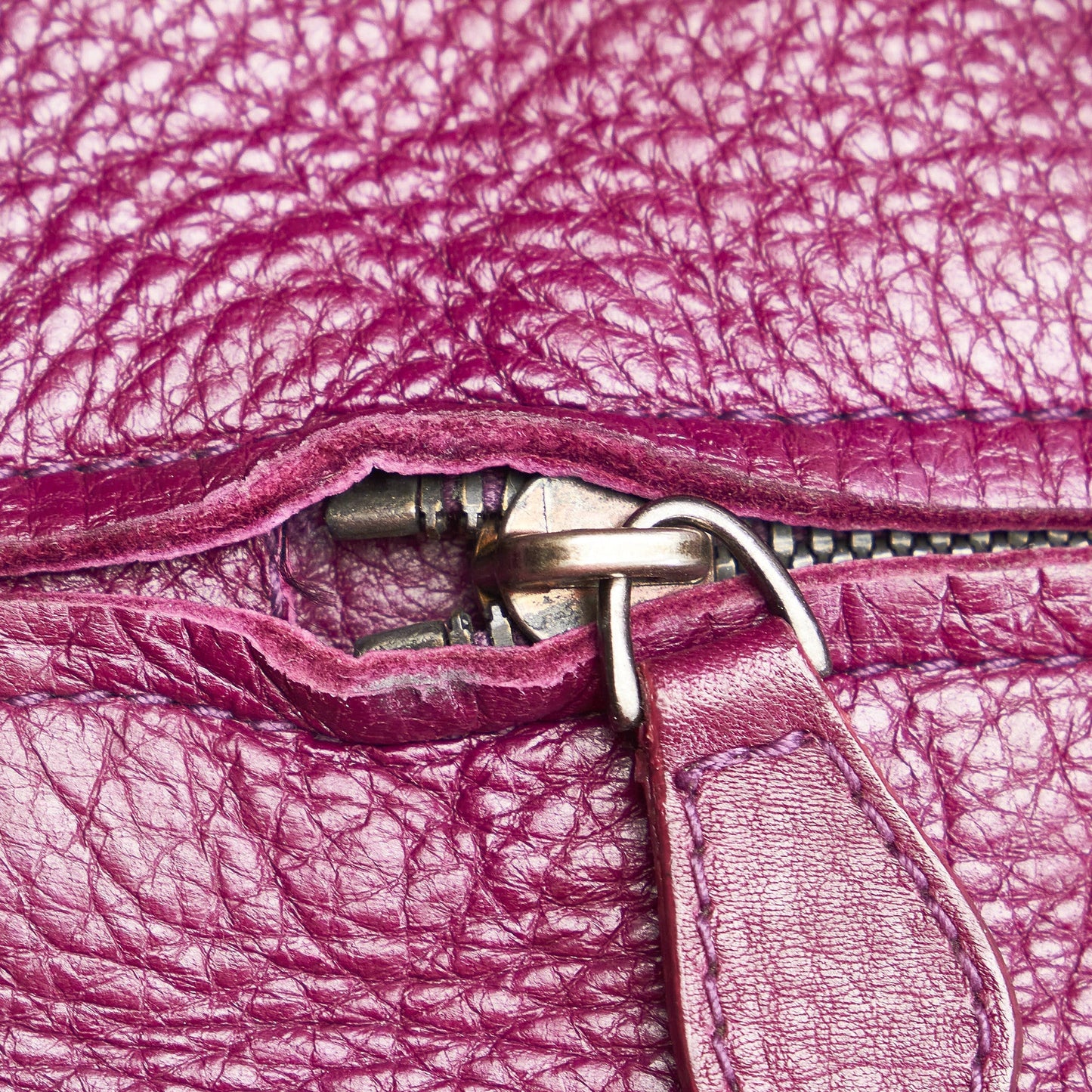 Intrecciato Leather Tote Bag