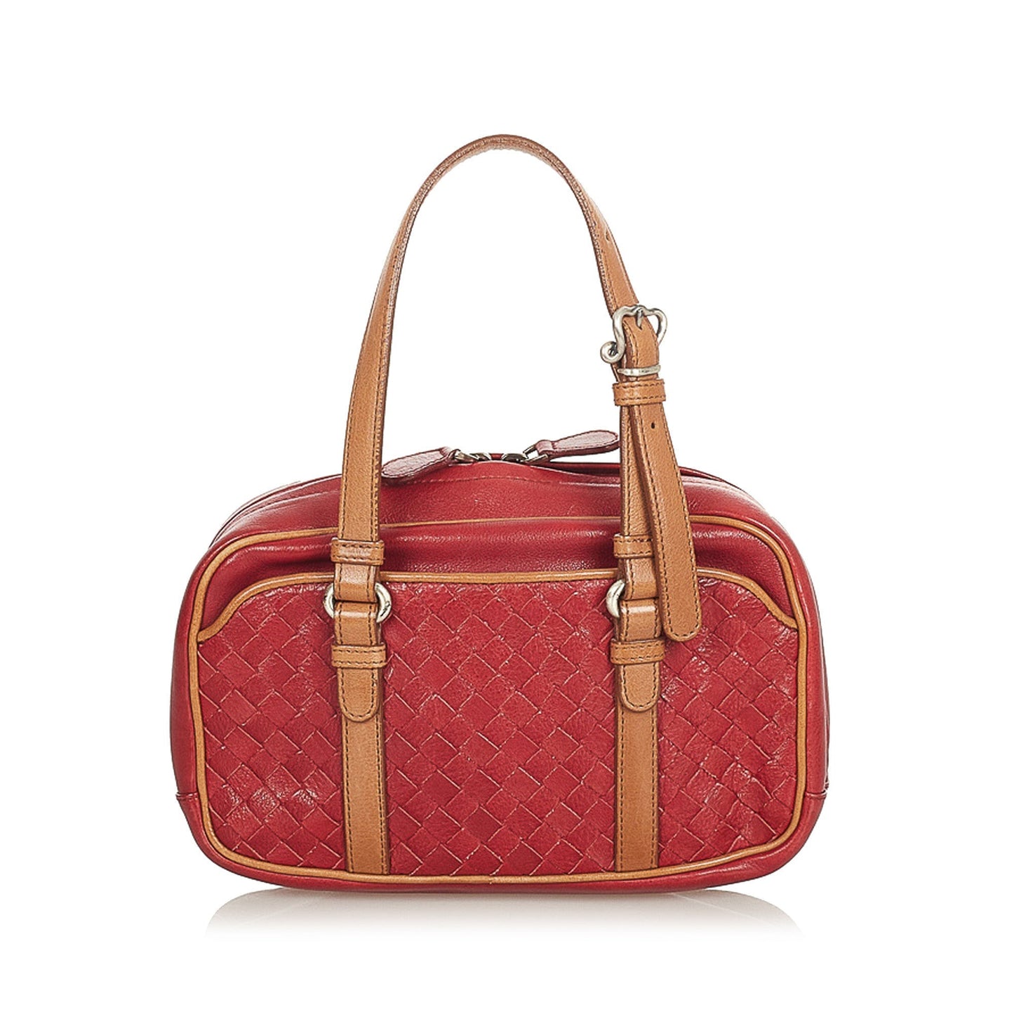 Intrecciato Leather Handbag
