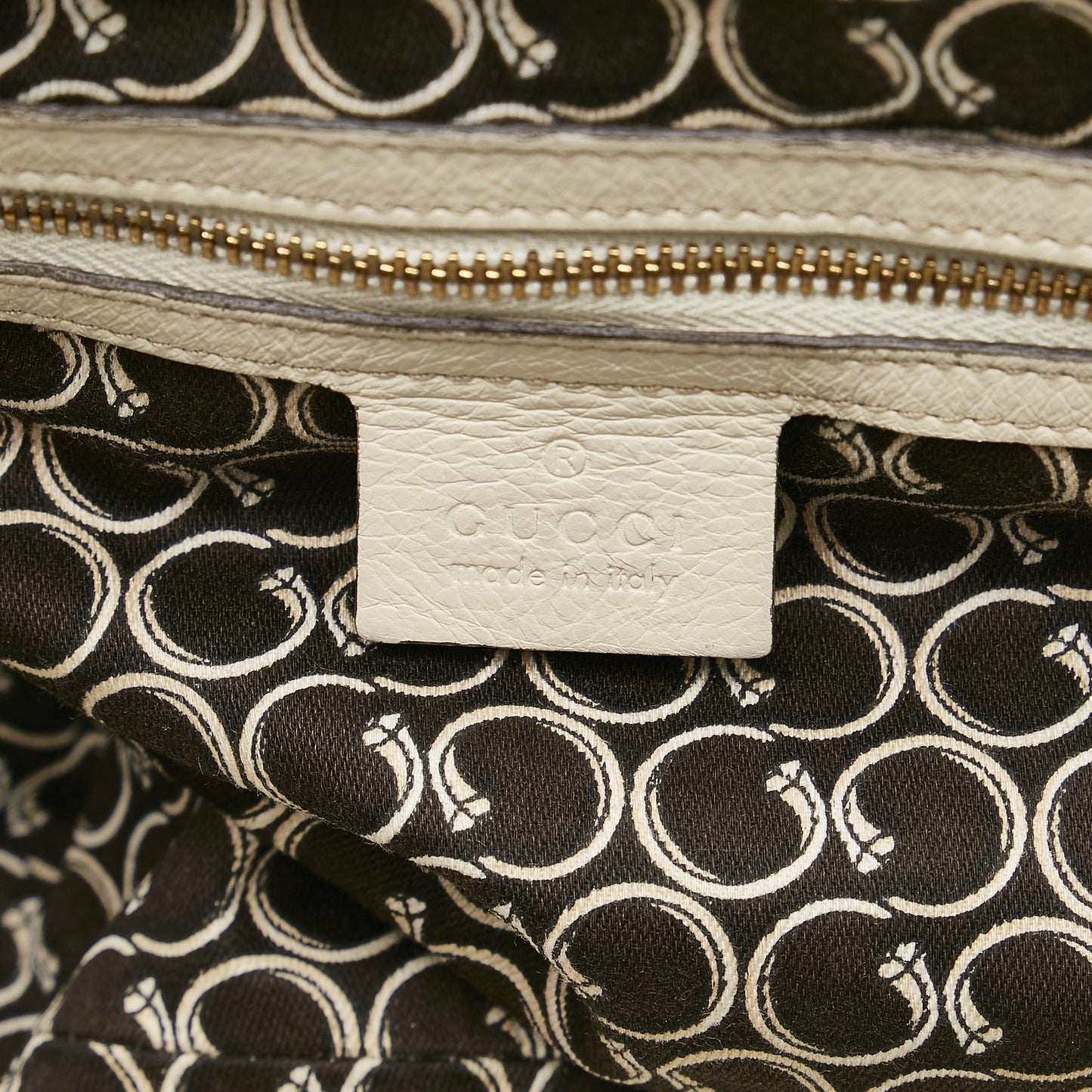 Horsebit Nail Leather Handbag