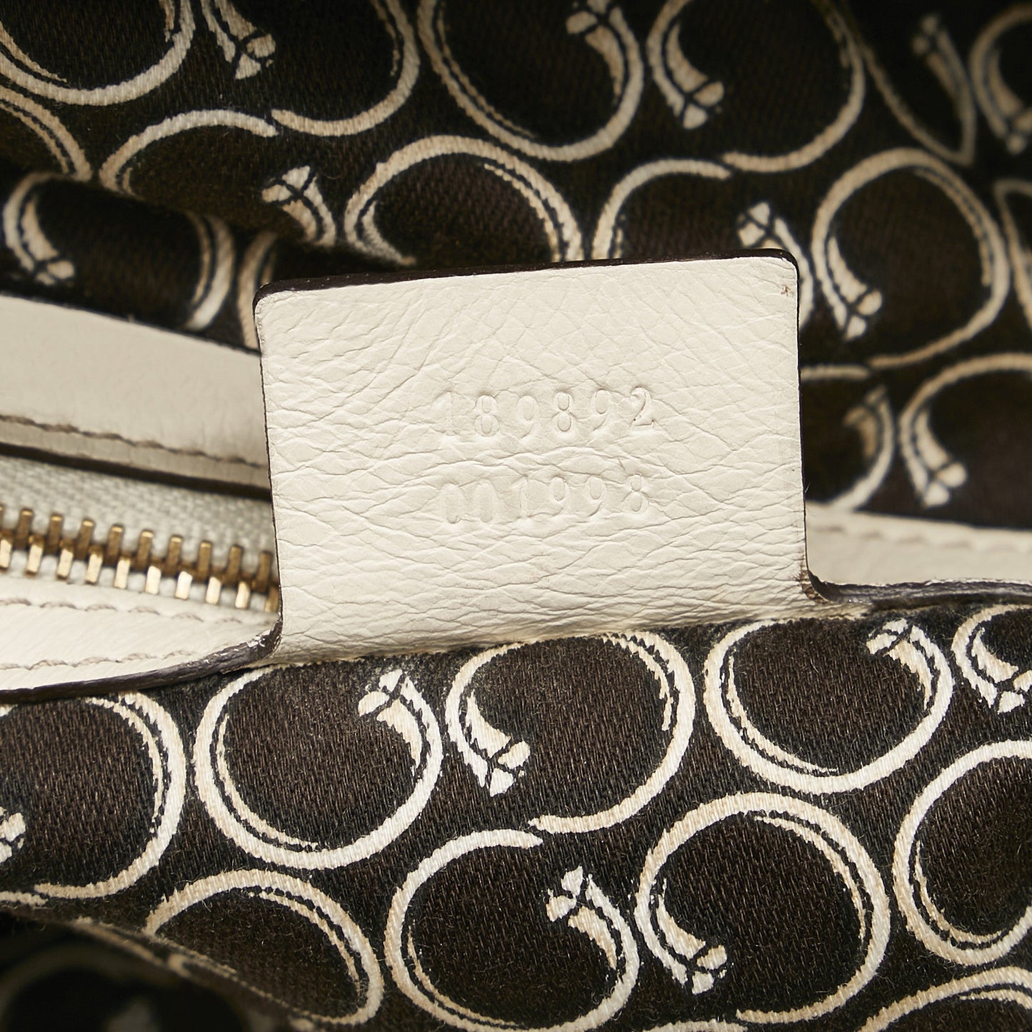 Horsebit Nail Leather Handbag