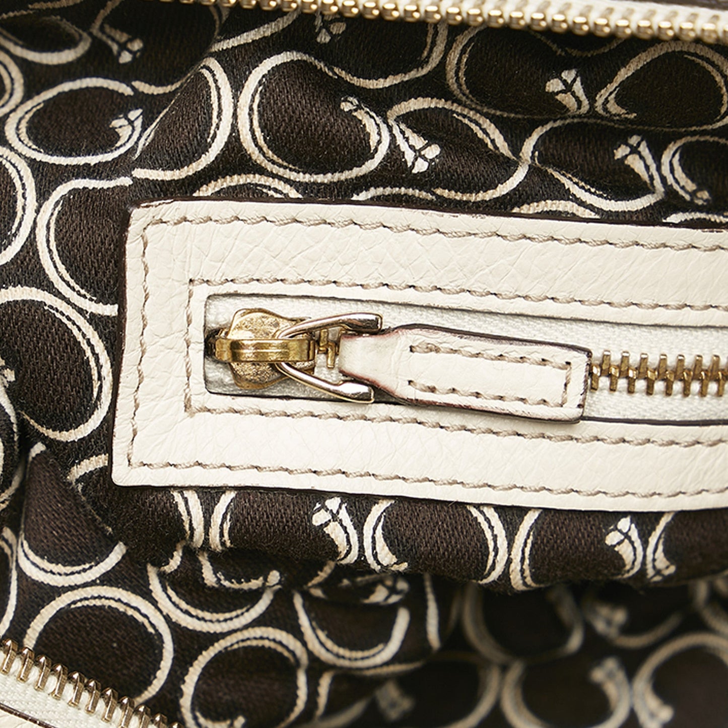 Horsebit Nail Leather Handbag