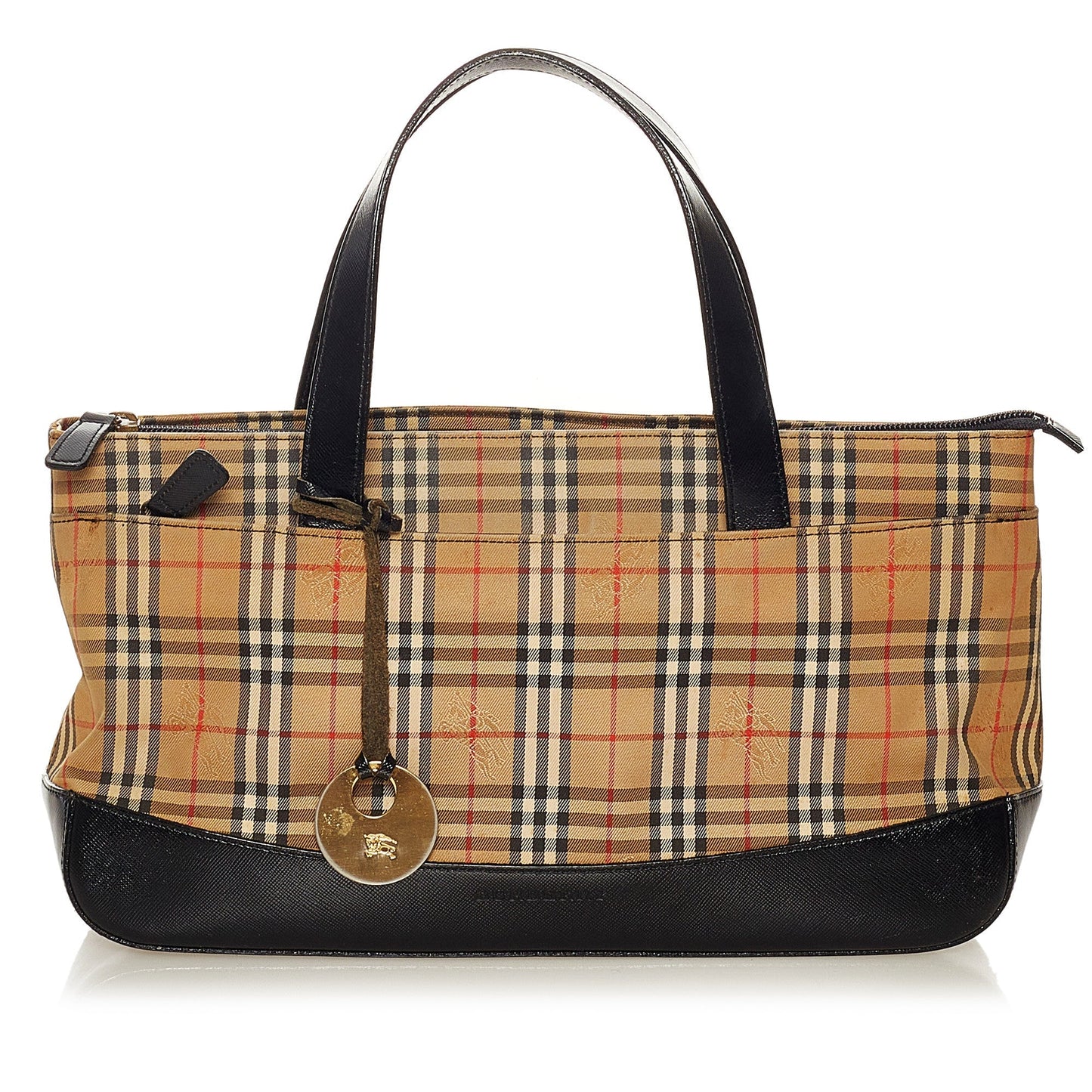 Haymarket Check Canvas Handbag