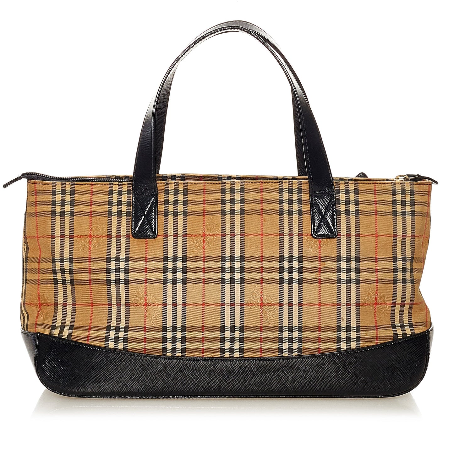 Haymarket Check Canvas Handbag