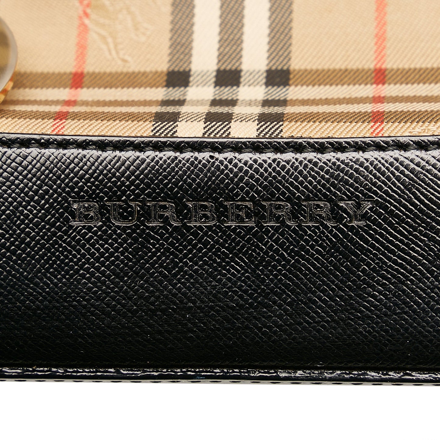 Haymarket Check Canvas Handbag