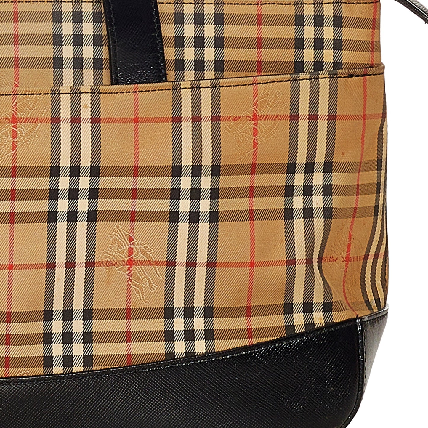 Haymarket Check Canvas Handbag