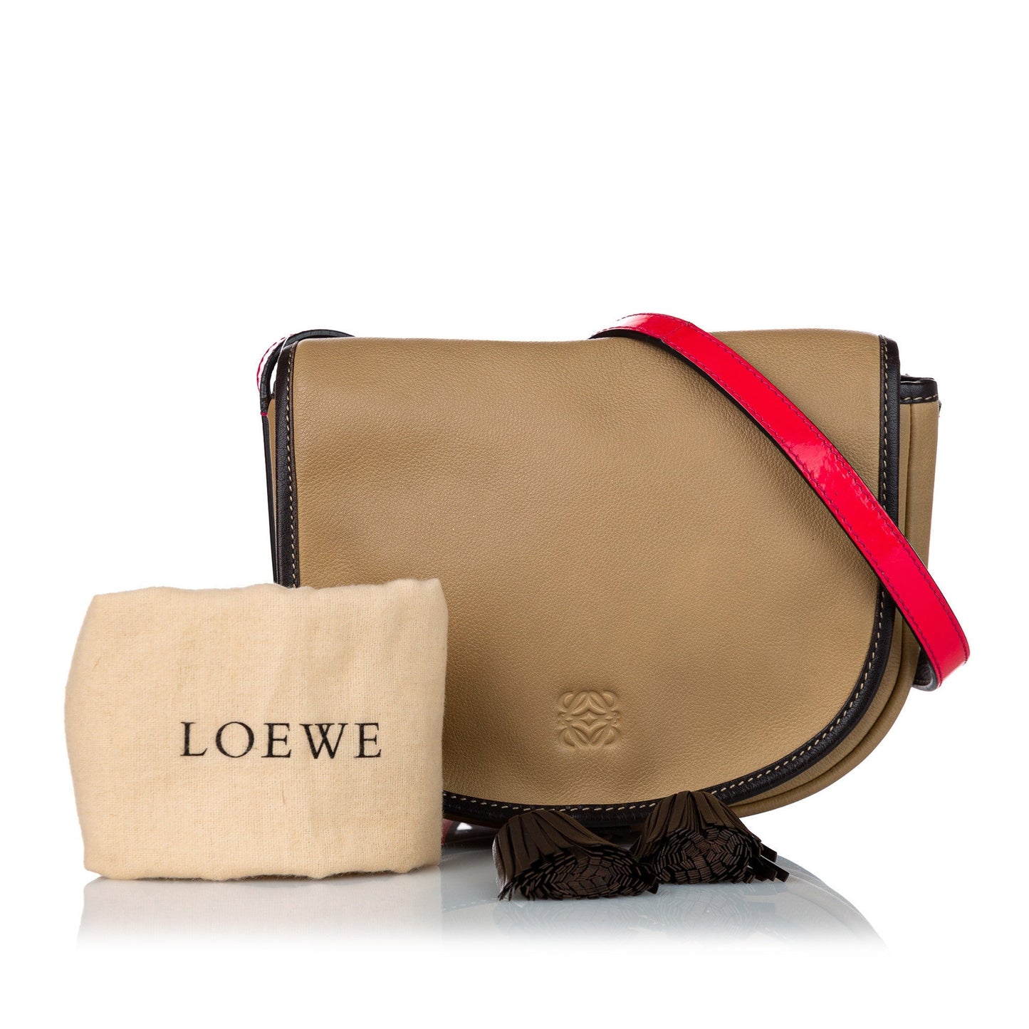 Anagram Leather Crossbody Bag