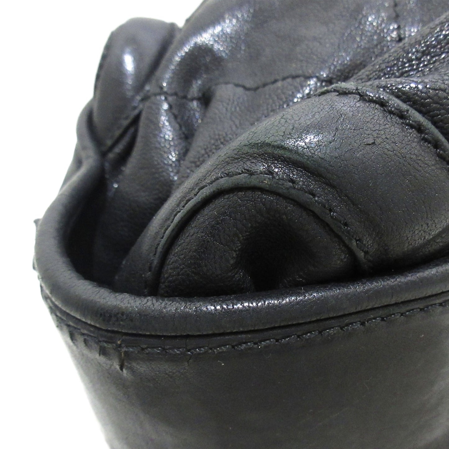 Wild Stitch Lambskin Leather Handbag