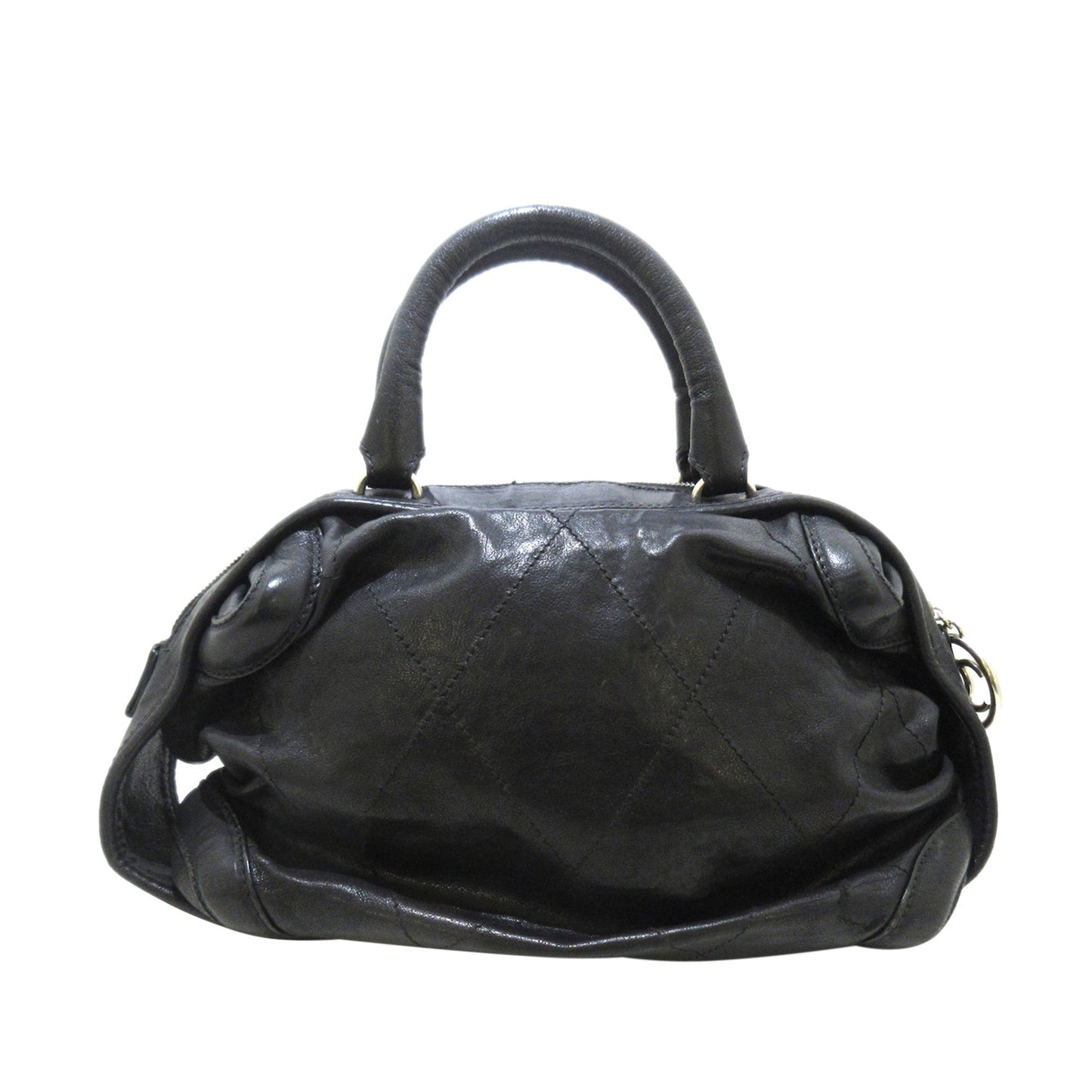 Wild Stitch Lambskin Leather Handbag