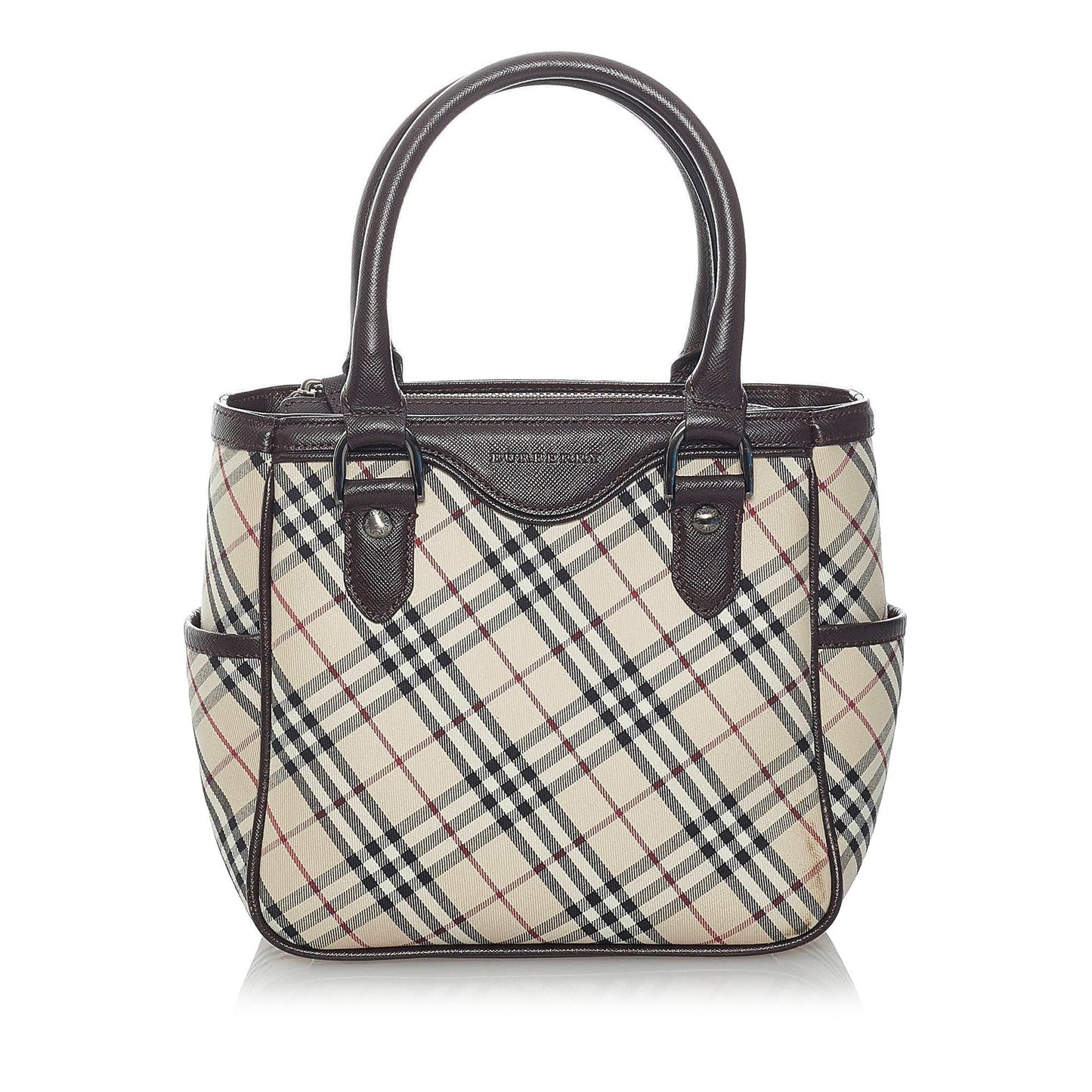 Nova Check Canvas Handbag