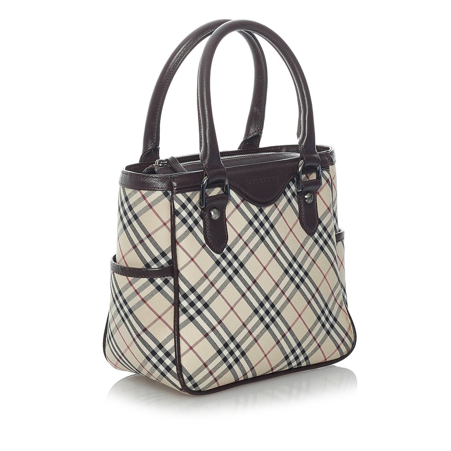 Nova Check Canvas Handbag