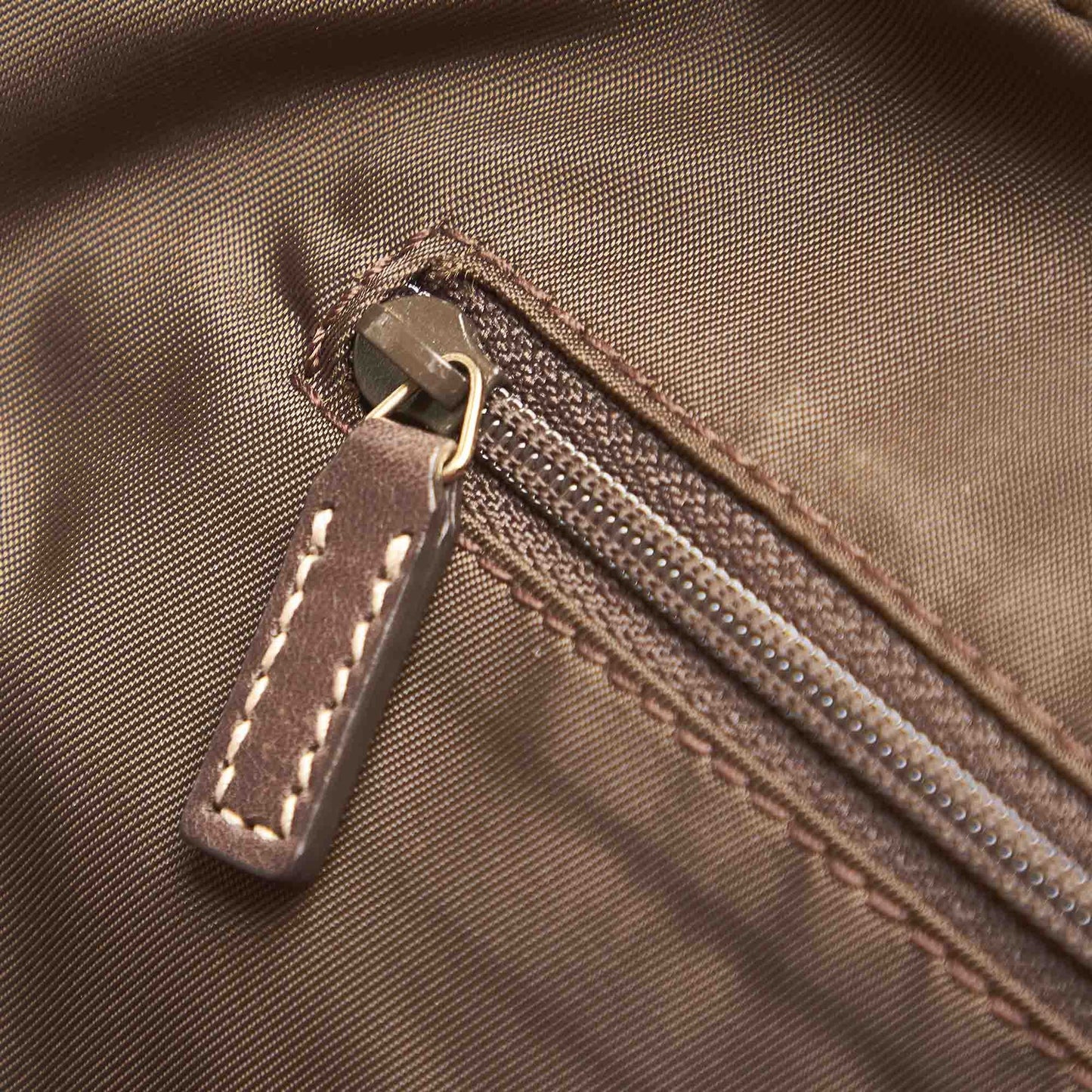 Bamboo Horsebit Canvas Handbag