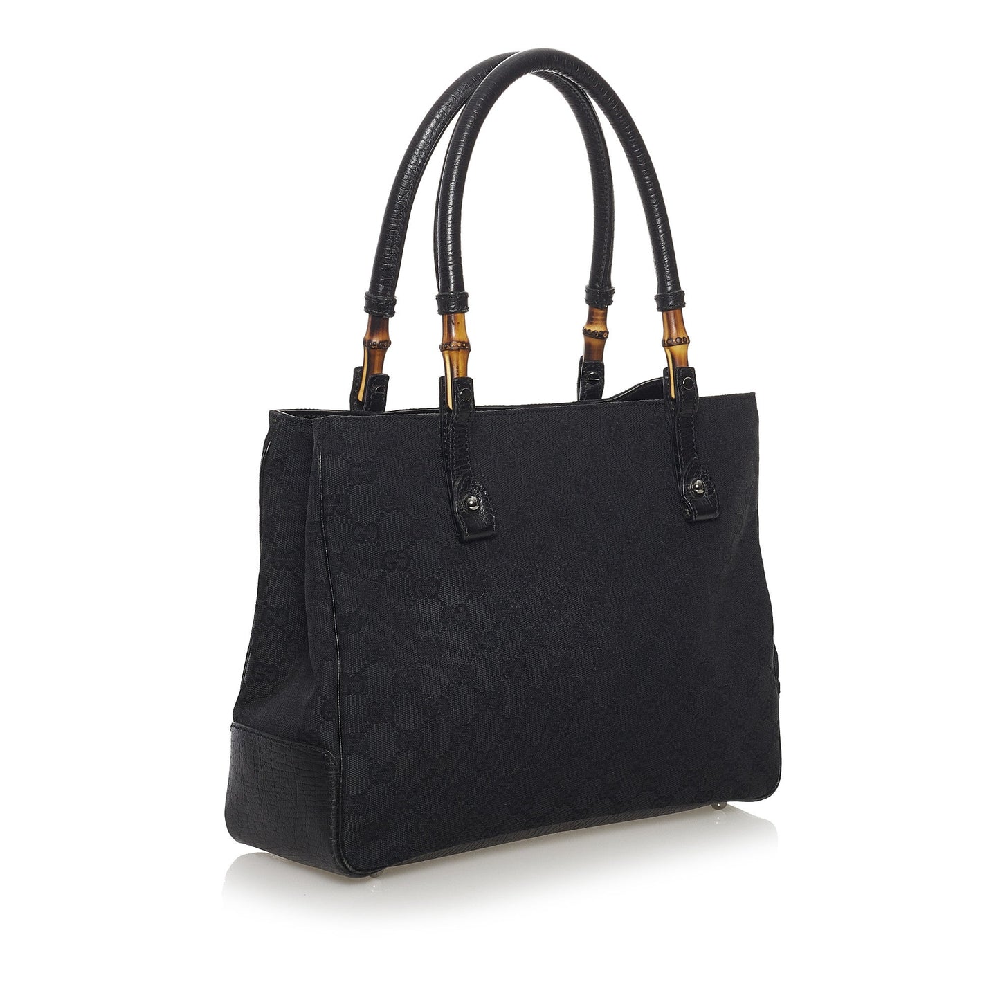 Bamboo GG Canvas Handbag