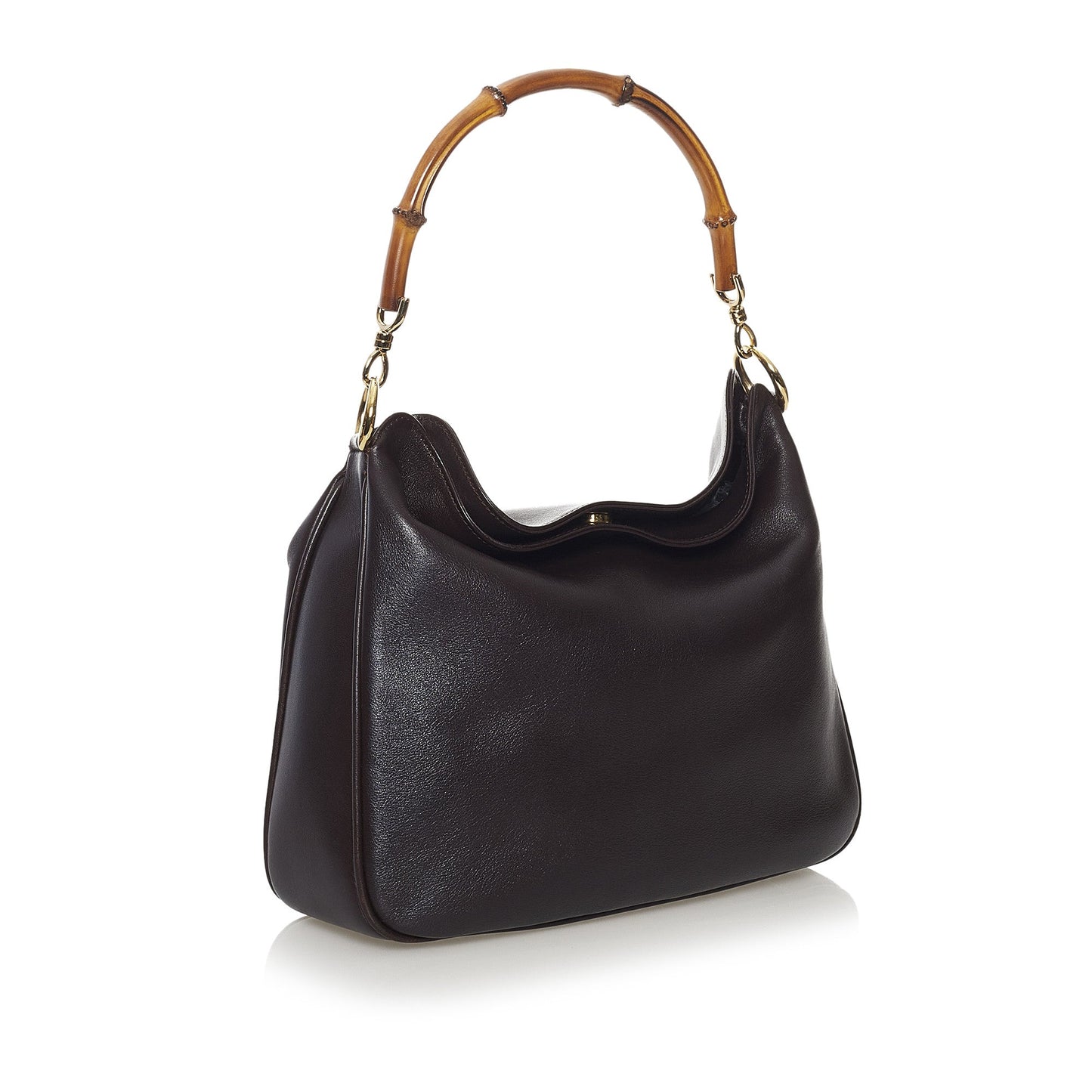 Bamboo Leather Handbag