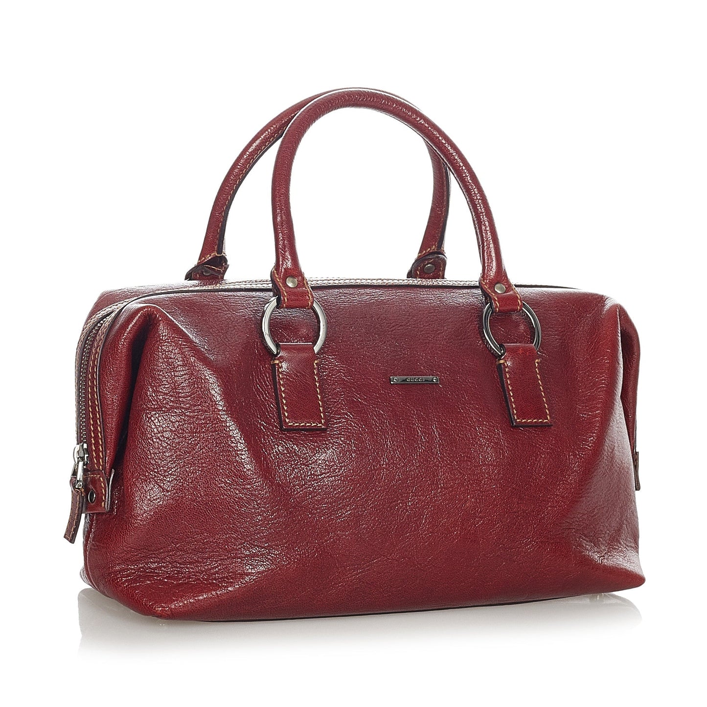 Leather Boston Bag