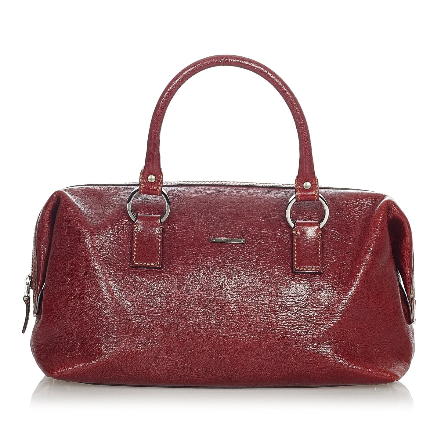 Leather Boston Bag