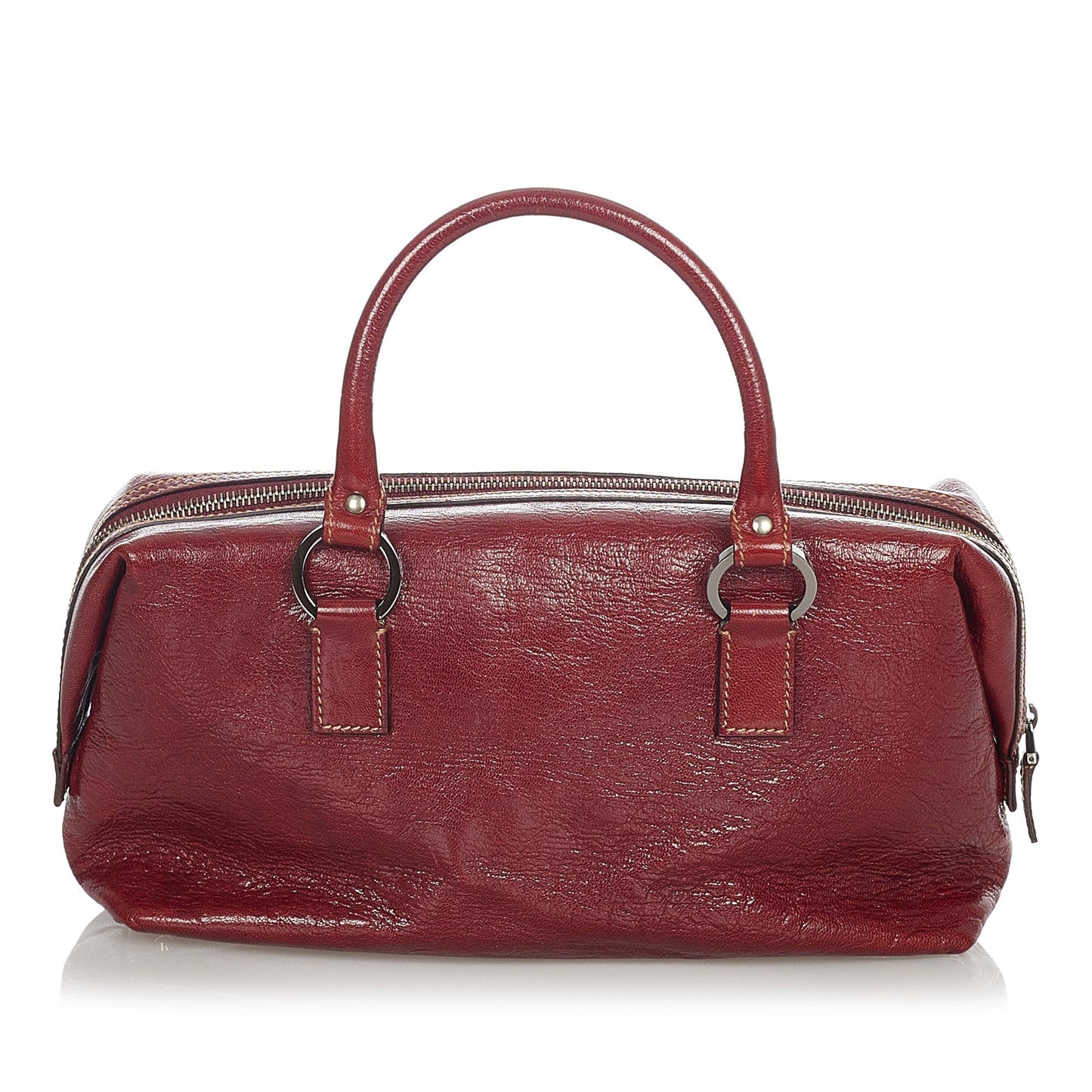 Leather Boston Bag