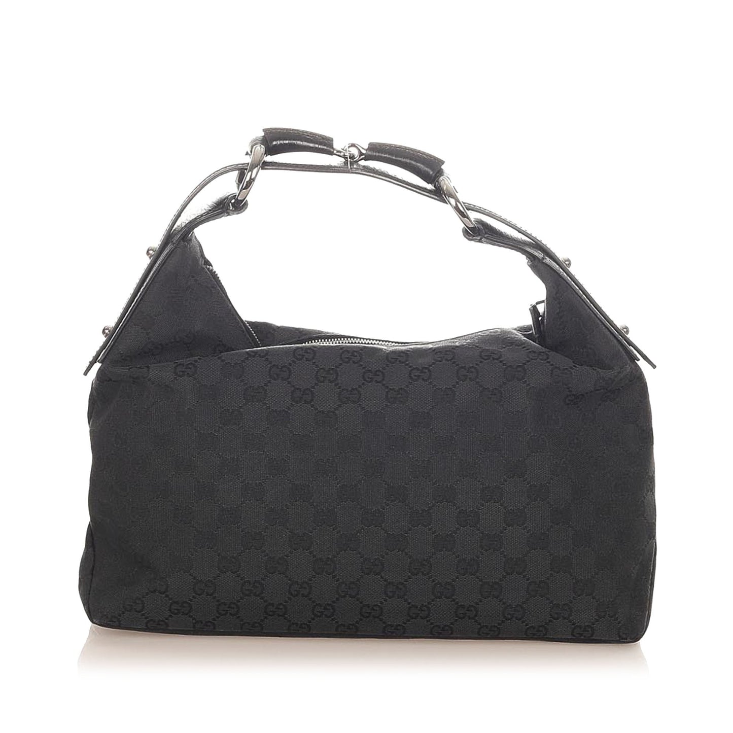GG Horsebit Canvas Handbag