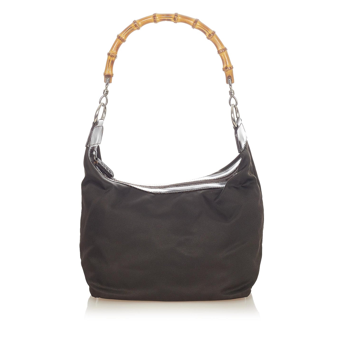 Bamboo Nylon Shoulder Bag