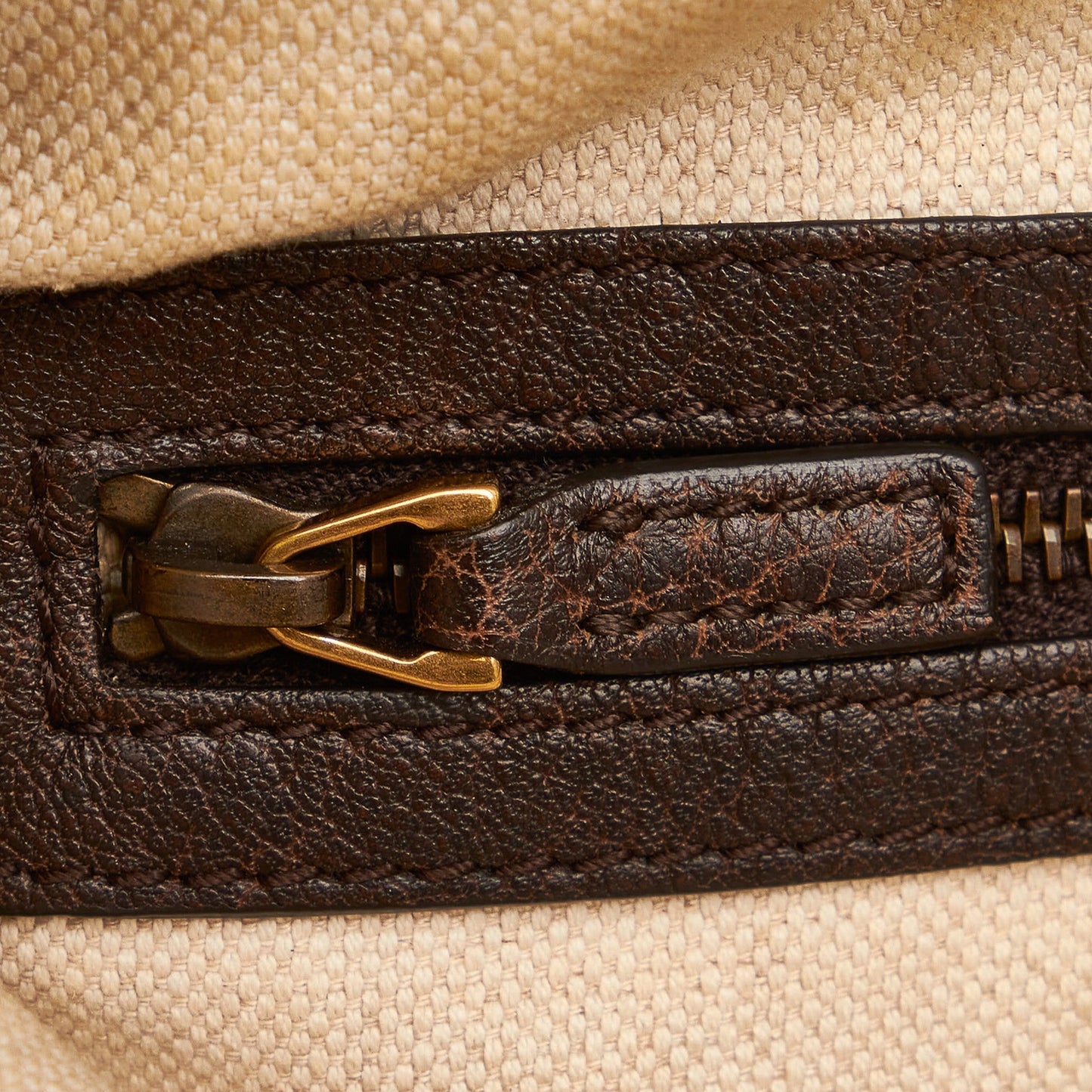 Bamboo Crafty Leather Handbag