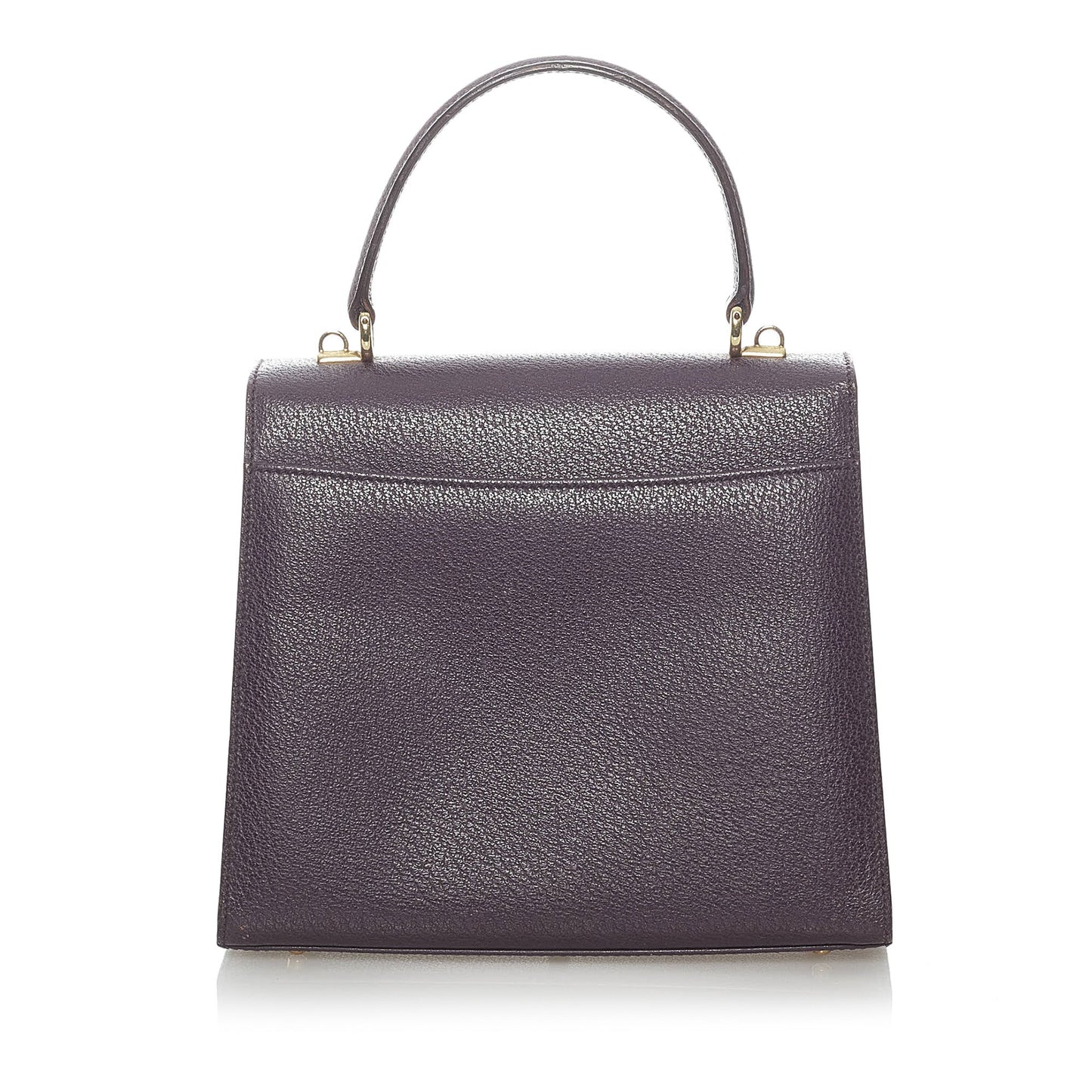 Lady Lock Leather Handbag