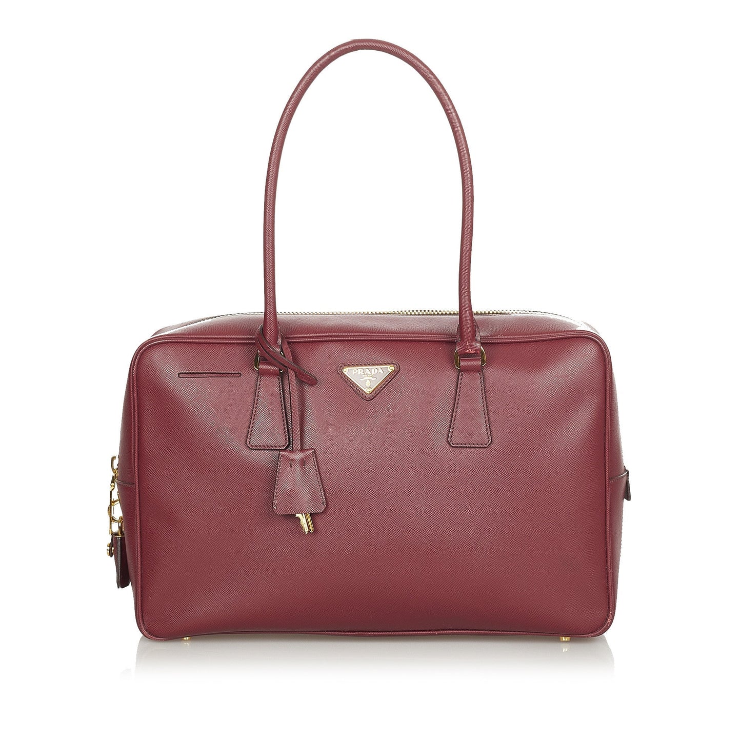 Saffiano Bauletto Handbag