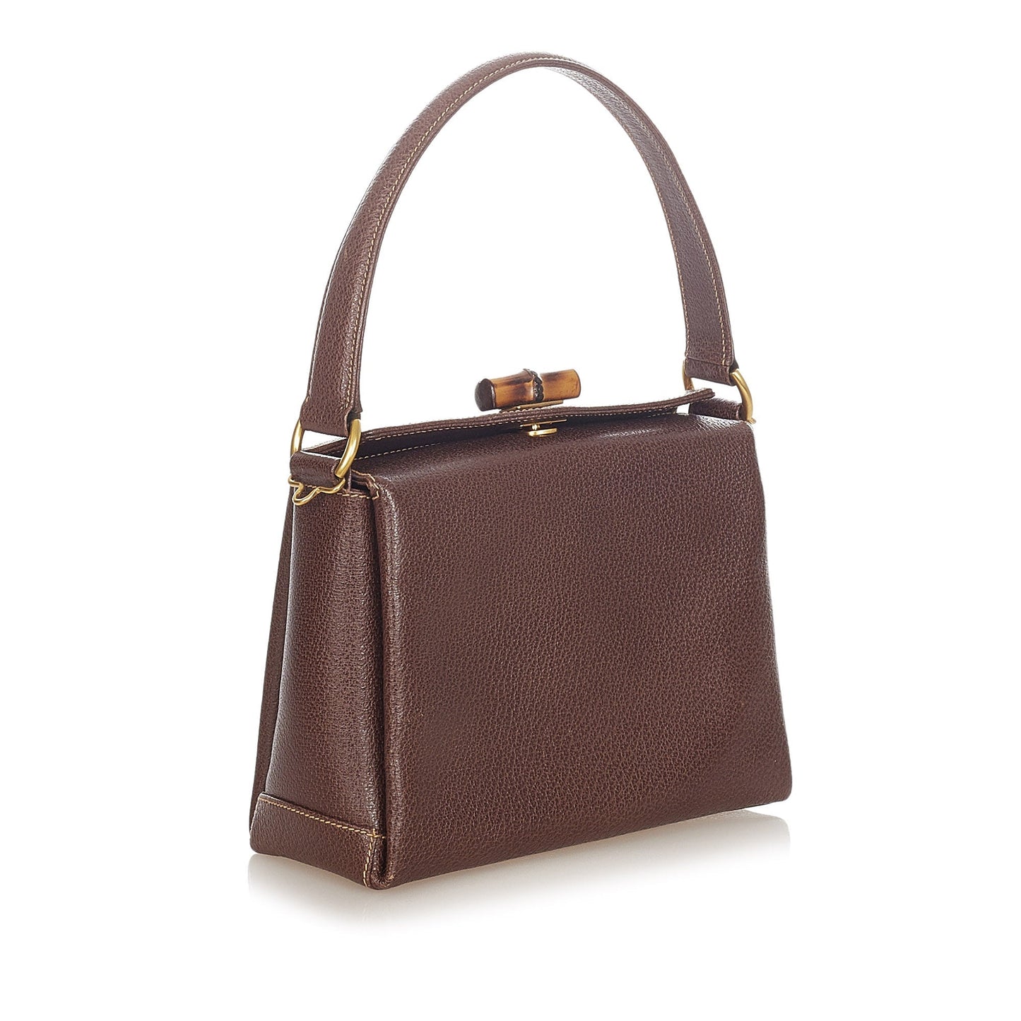 Bamboo Leather Handbag