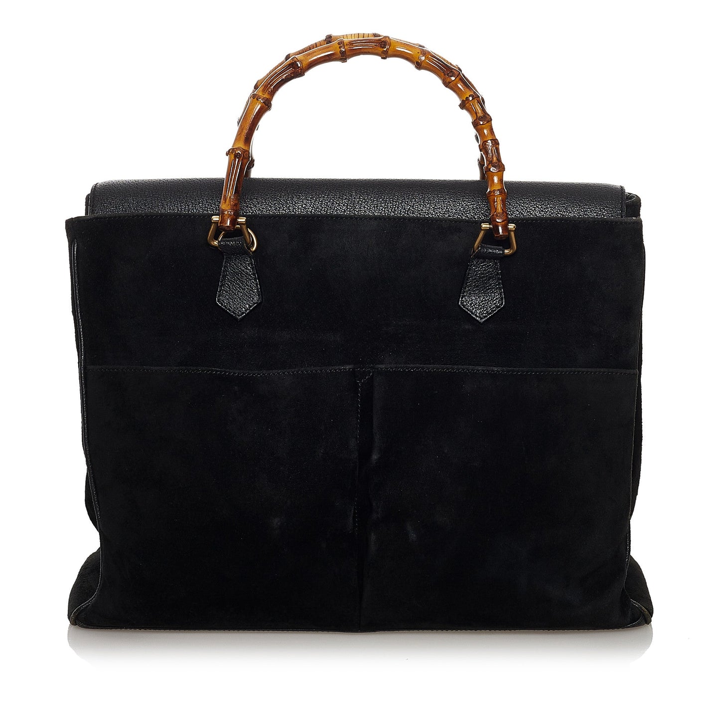 Bamboo Suede Handbag