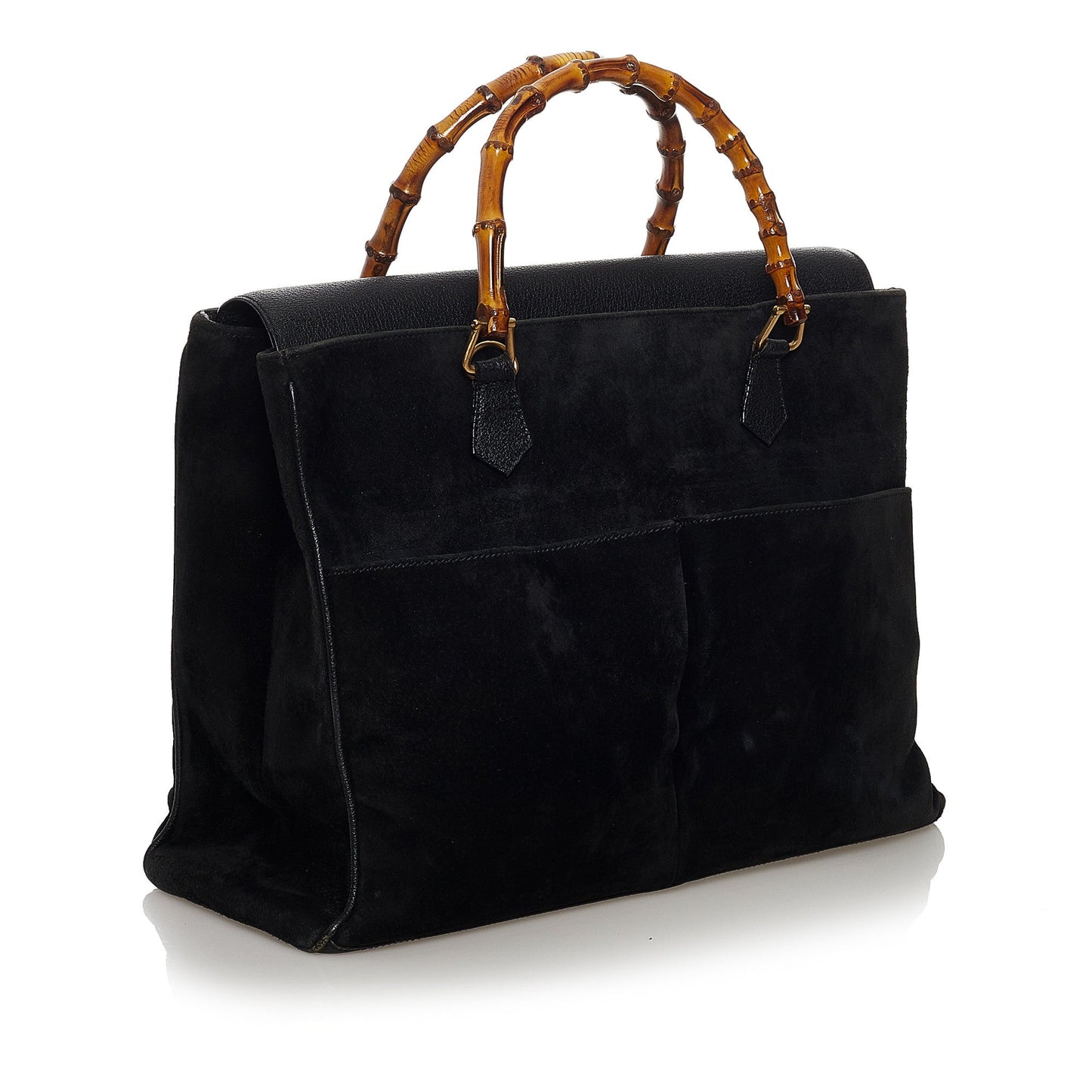 Bamboo Suede Handbag