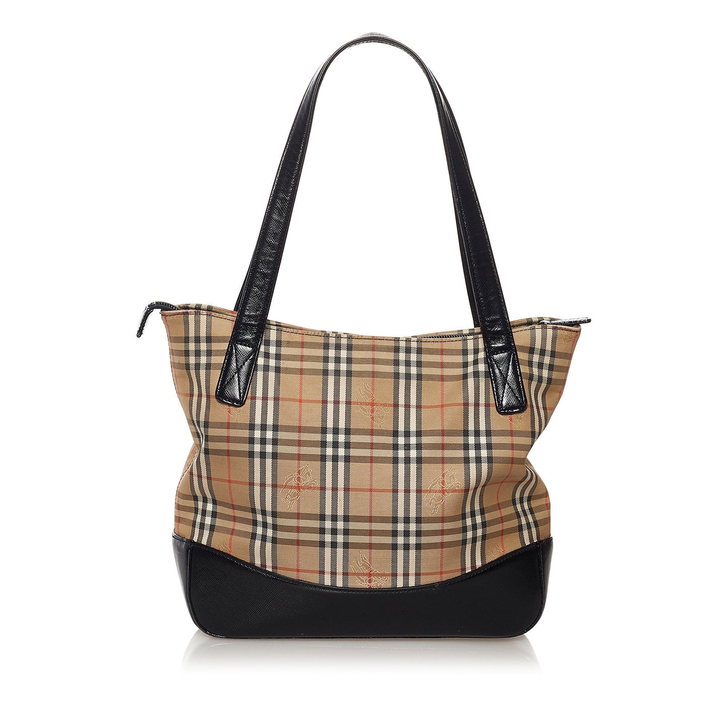 Haymarket Check Canvas Handbag