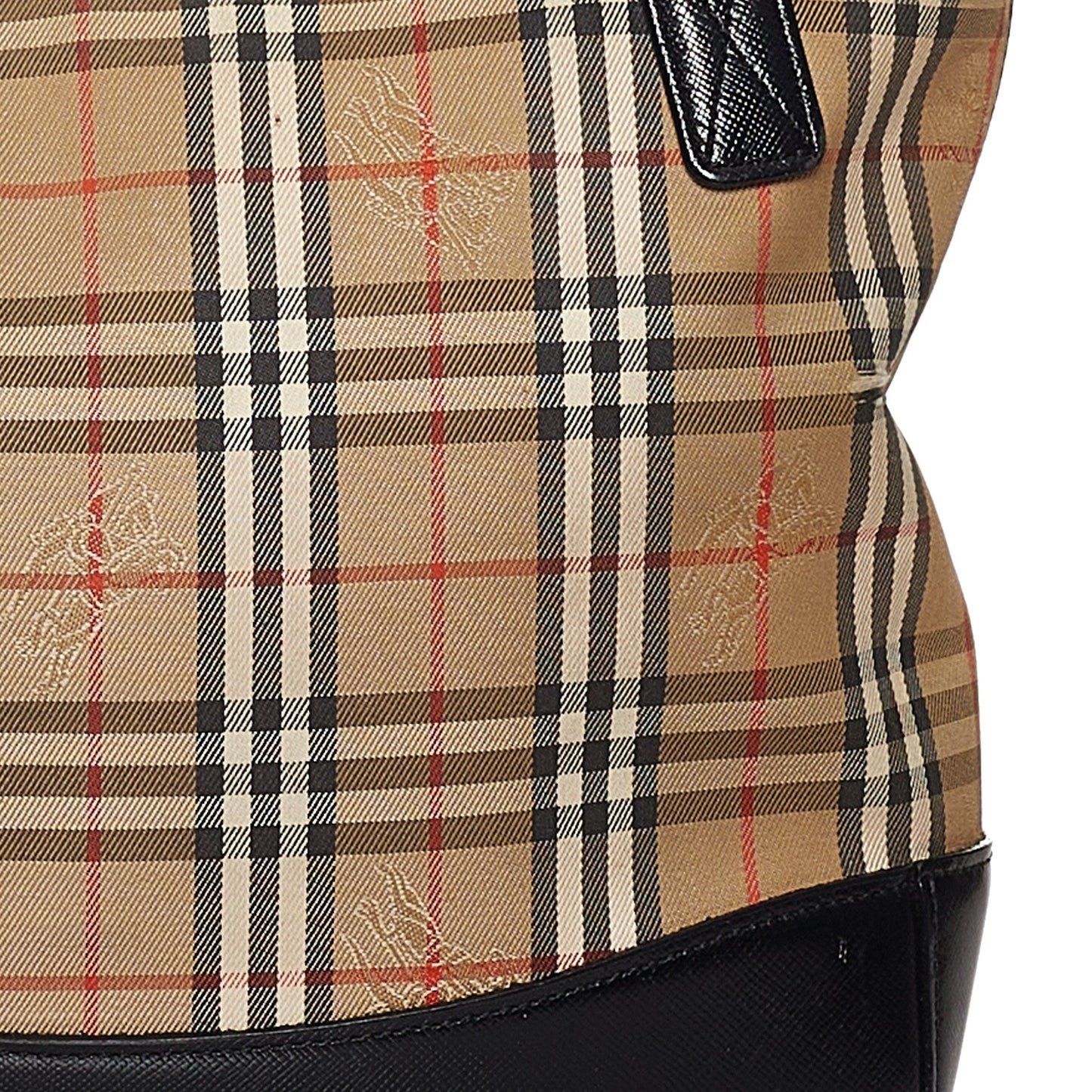 Haymarket Check Canvas Handbag
