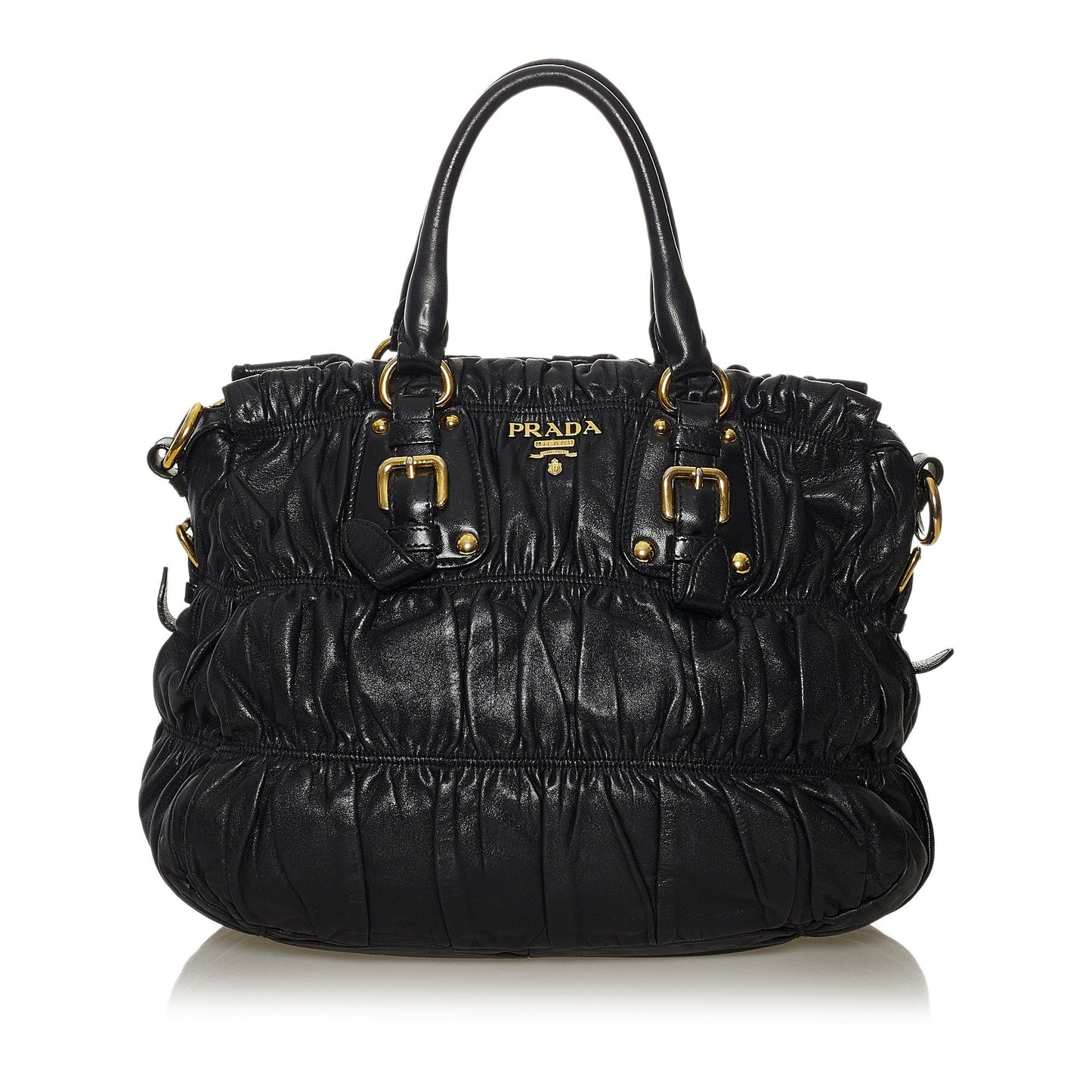Nappa Gaufre Handbag