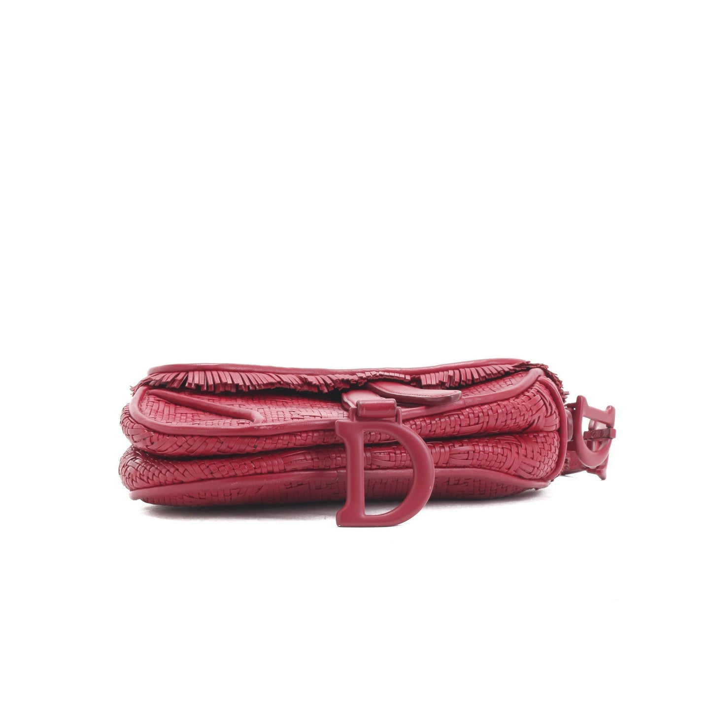 Saddle Bag in Raffia