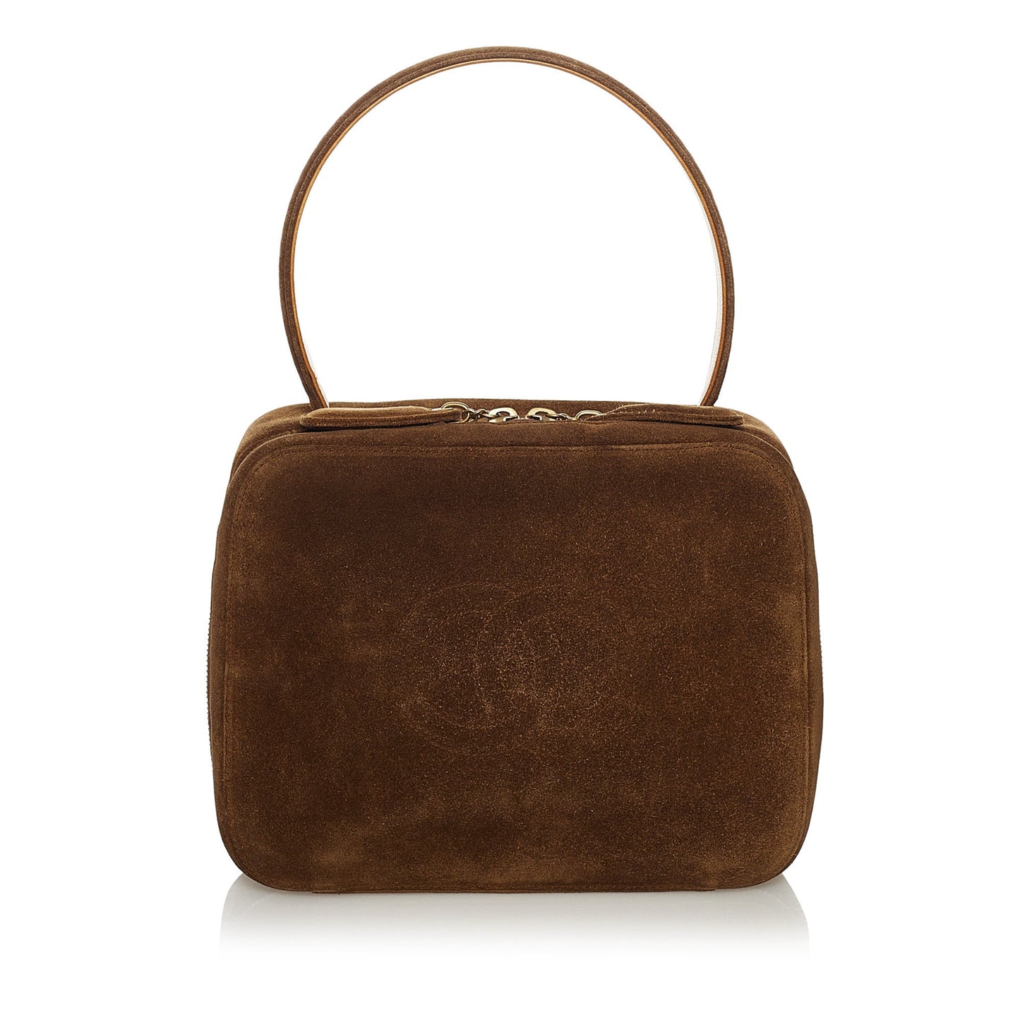 CC Suede Handbag