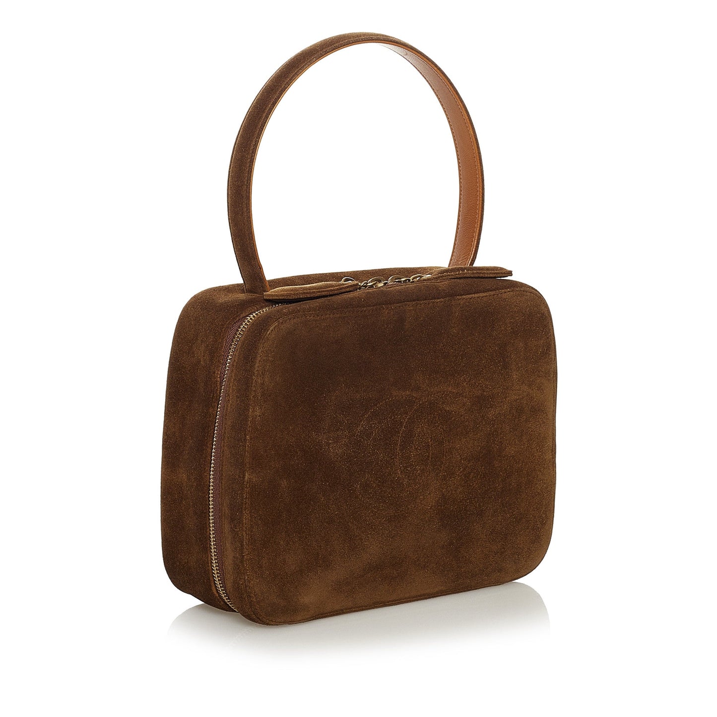 CC Suede Handbag