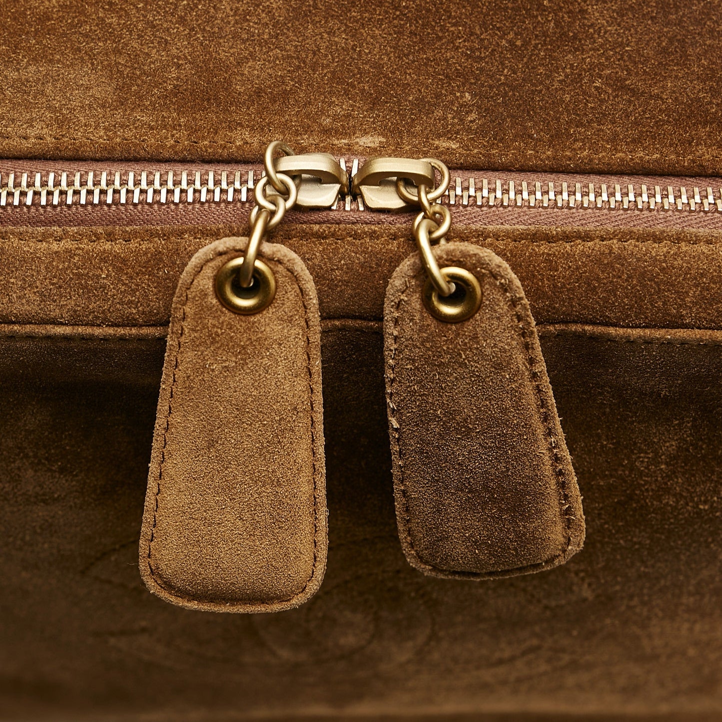 CC Suede Handbag