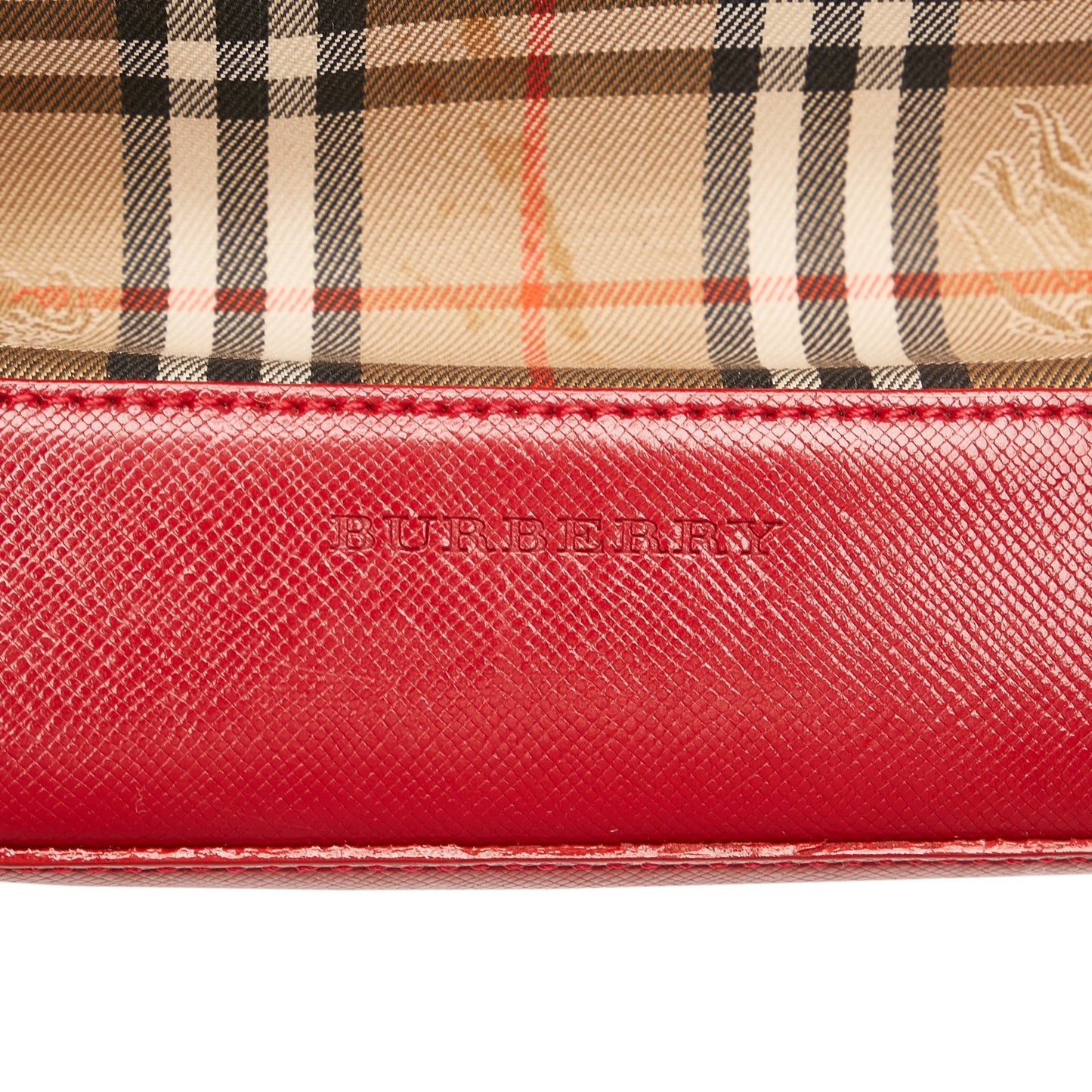 Haymarket Check Canvas Handbag