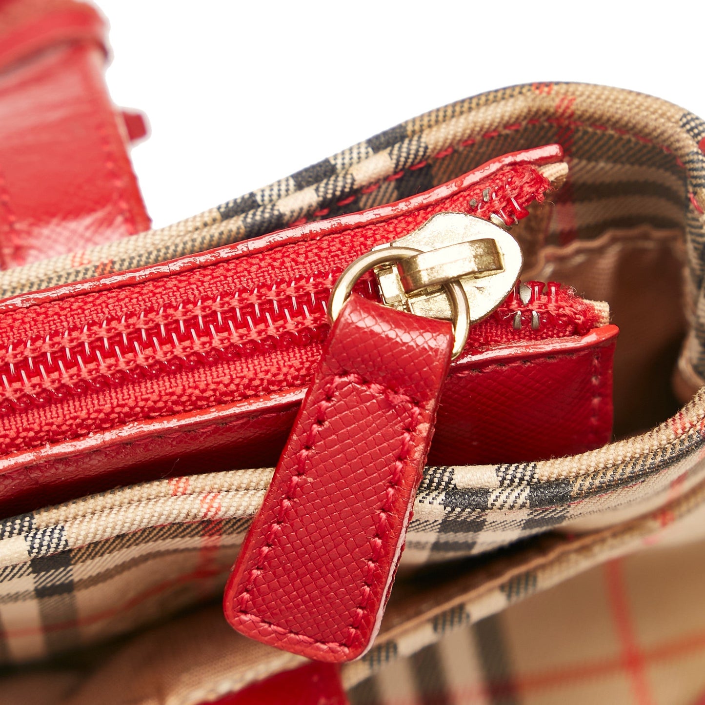 Haymarket Check Canvas Handbag